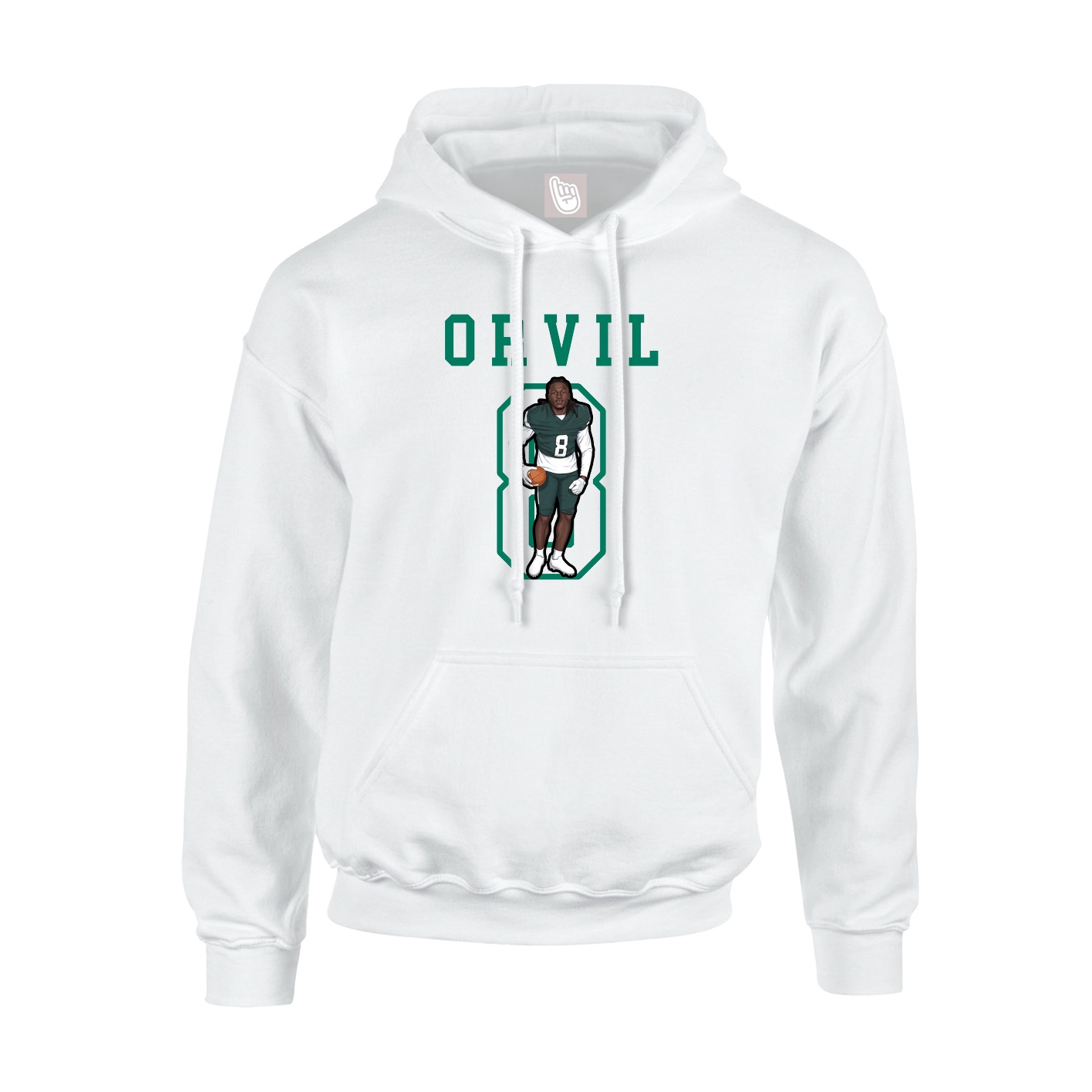Youth Hoodie — Shirsey in White