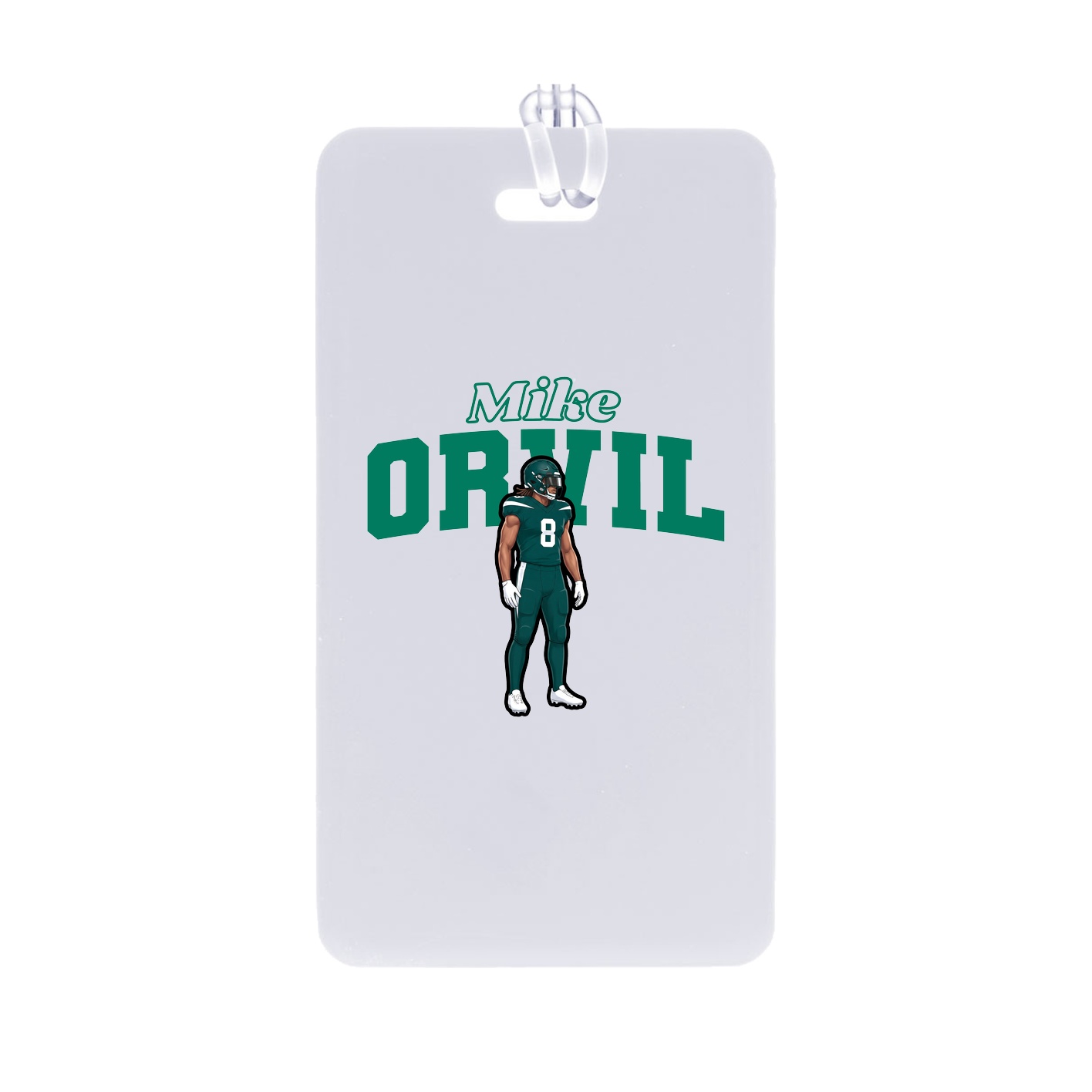 Bag Tag — Name Arch in Classic