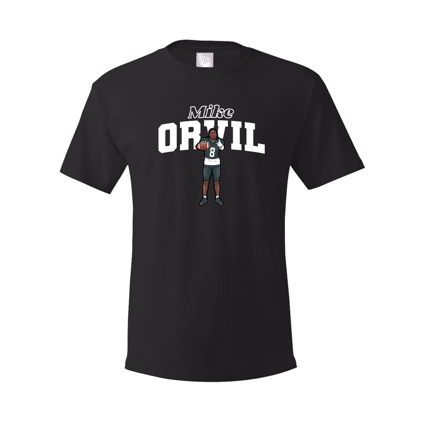 Youth Tee — Name Arch in Black