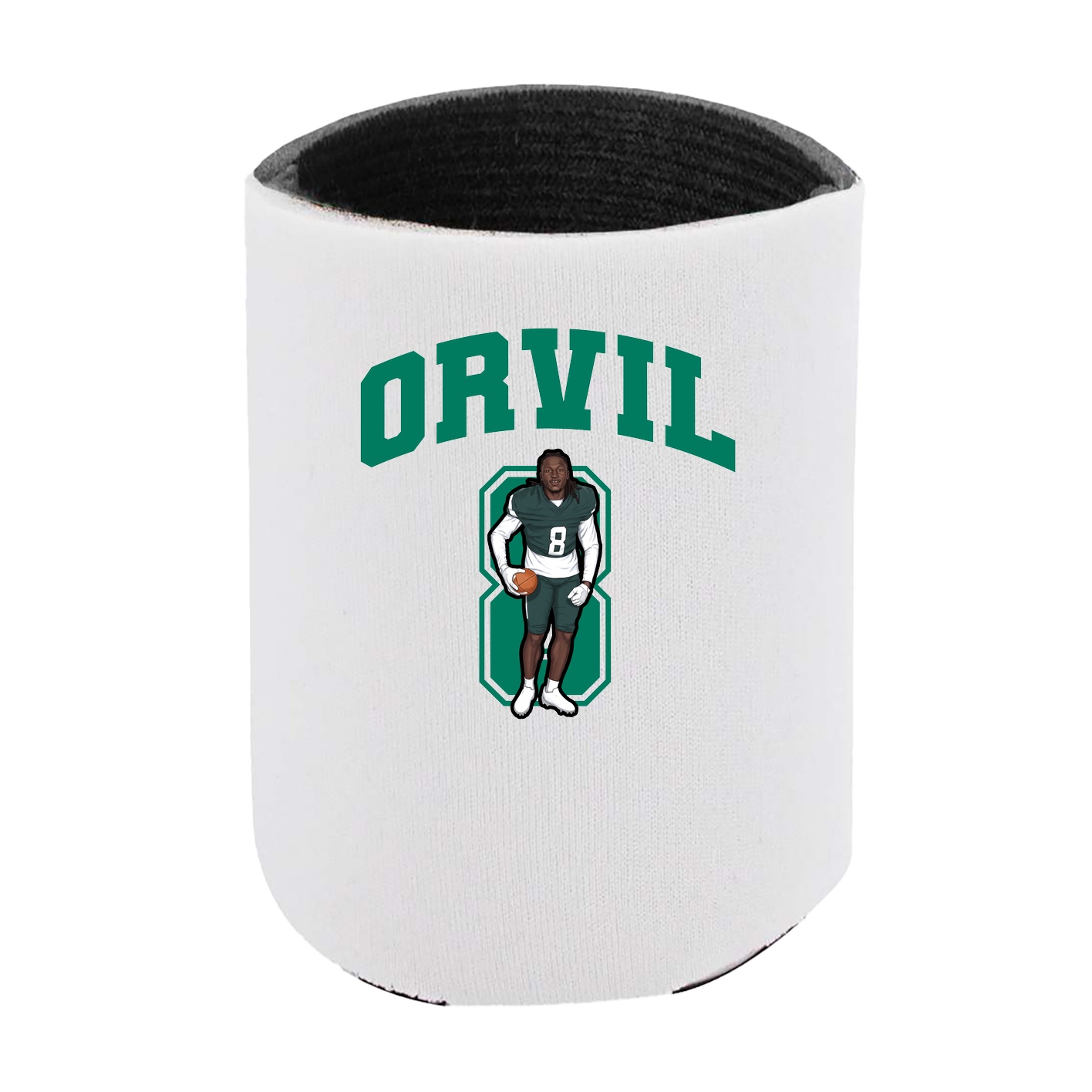Can Holder — Number in White