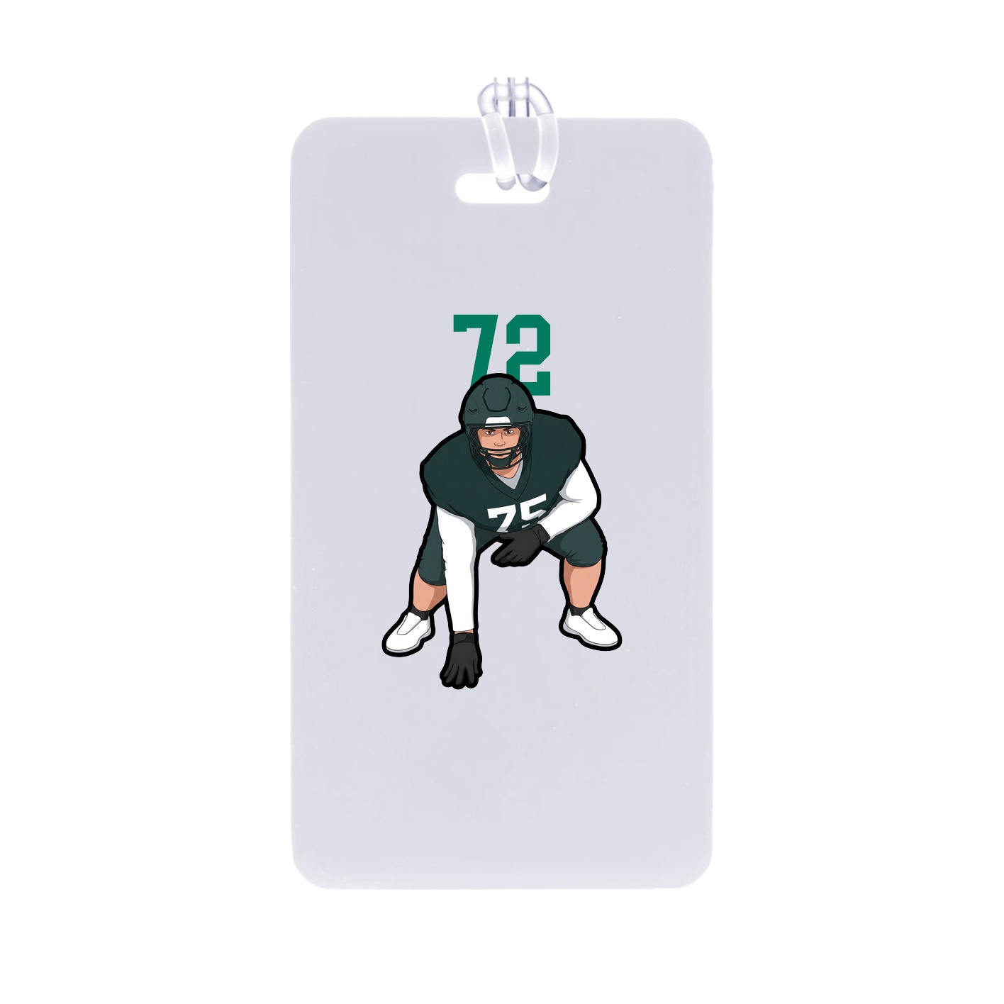 Bag Tag — Number Top in Classic