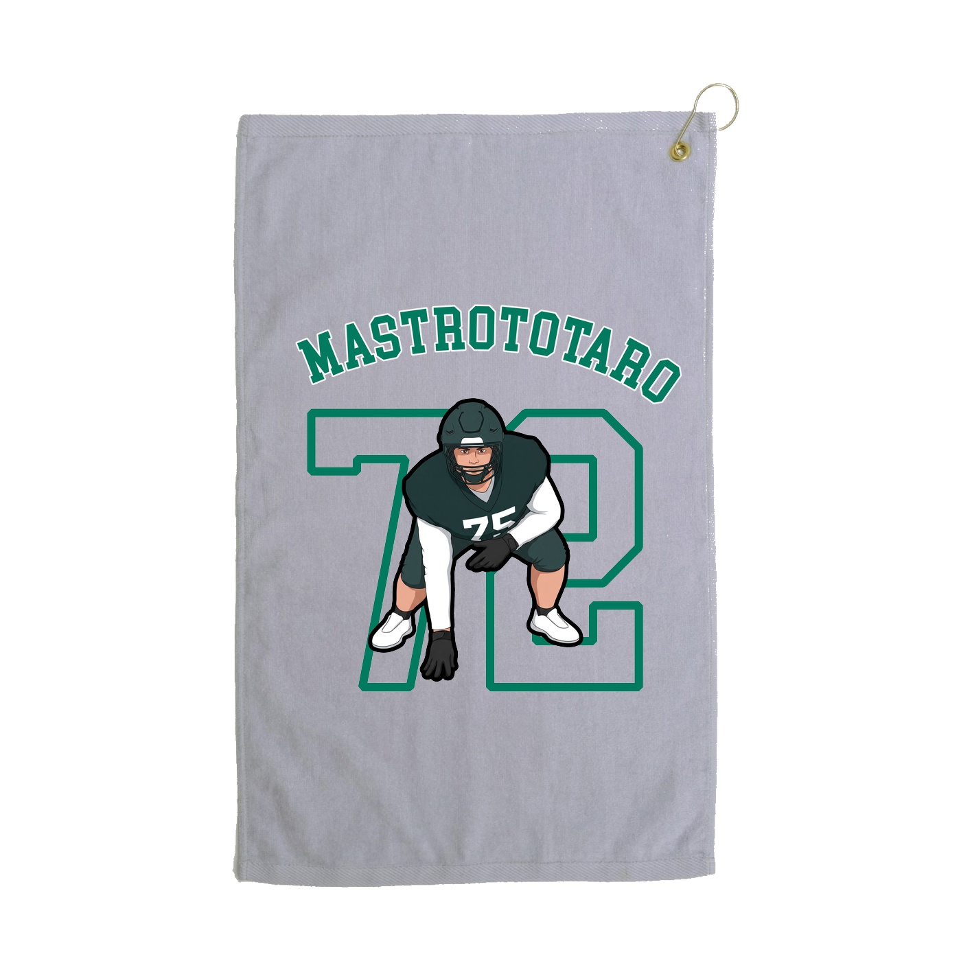 Golf Towel — Shirsey Arch in Grey