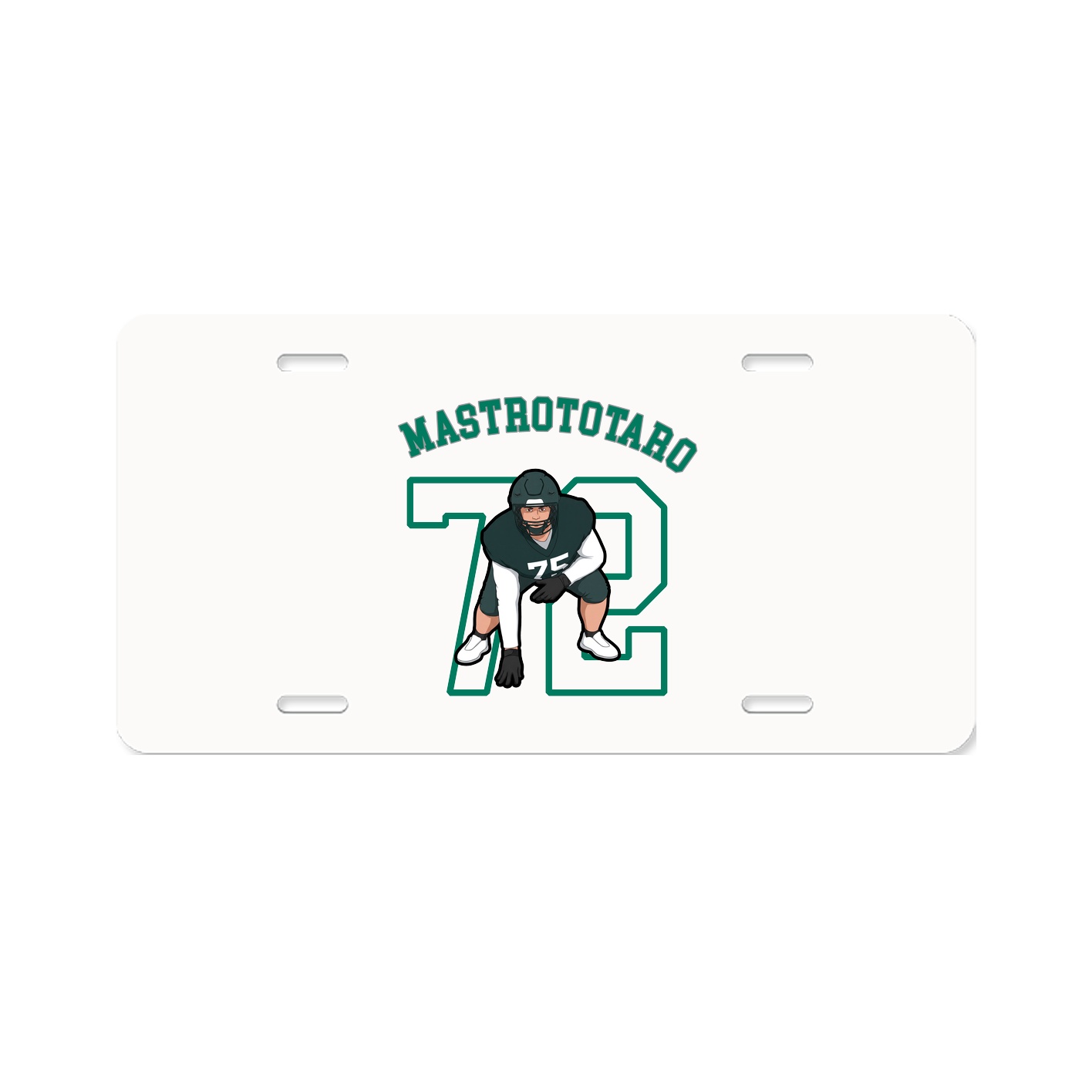 License Plate — Shirsey Arch in Classic