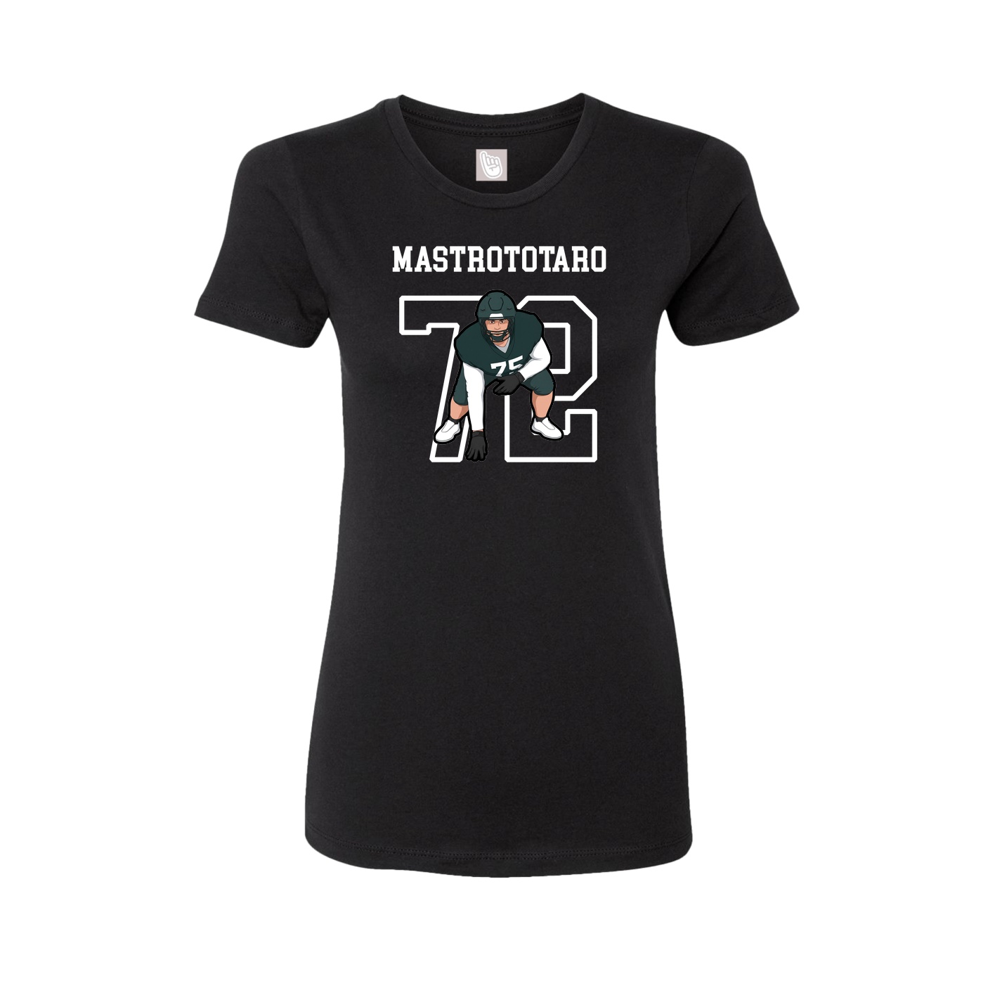 Fitted Women's Tee — Shirsey in Black