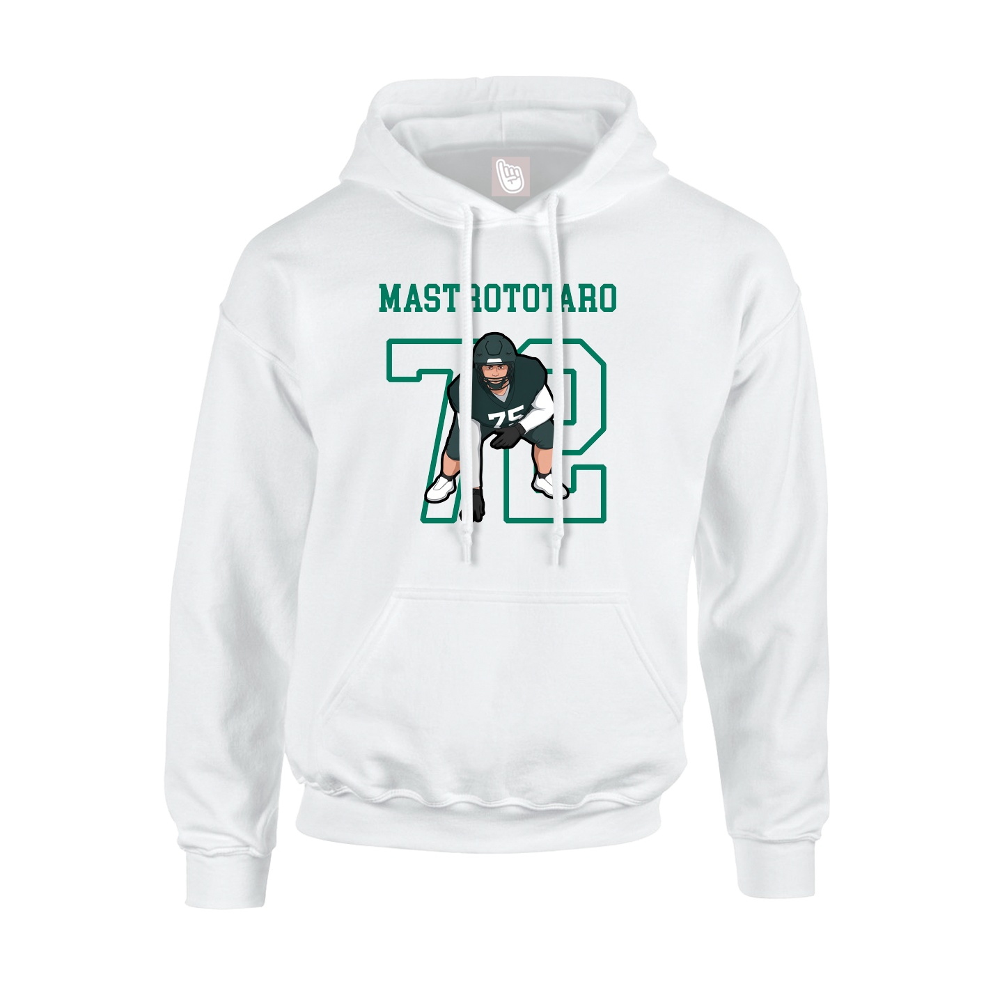 Youth Hoodie — Shirsey in White