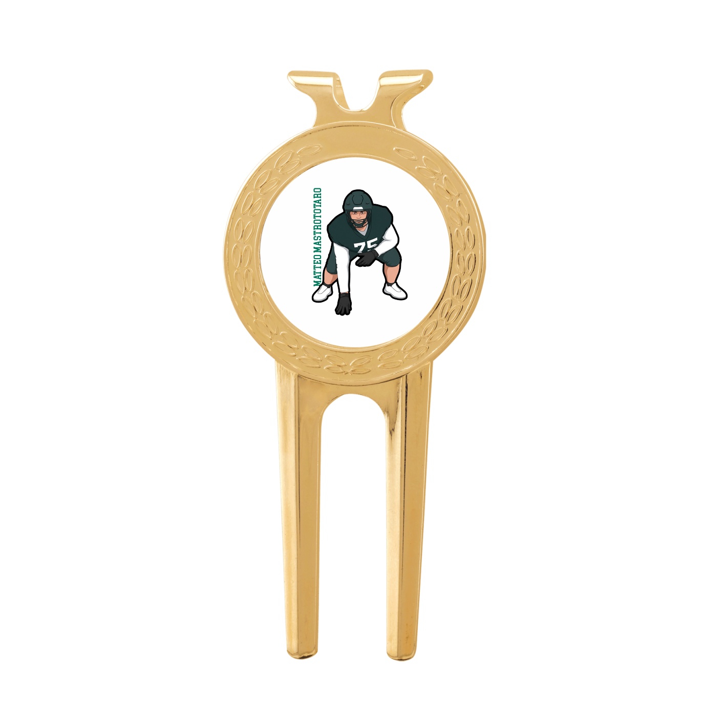 Divot Tool with Ball Marker — Name Vertical in Classic
