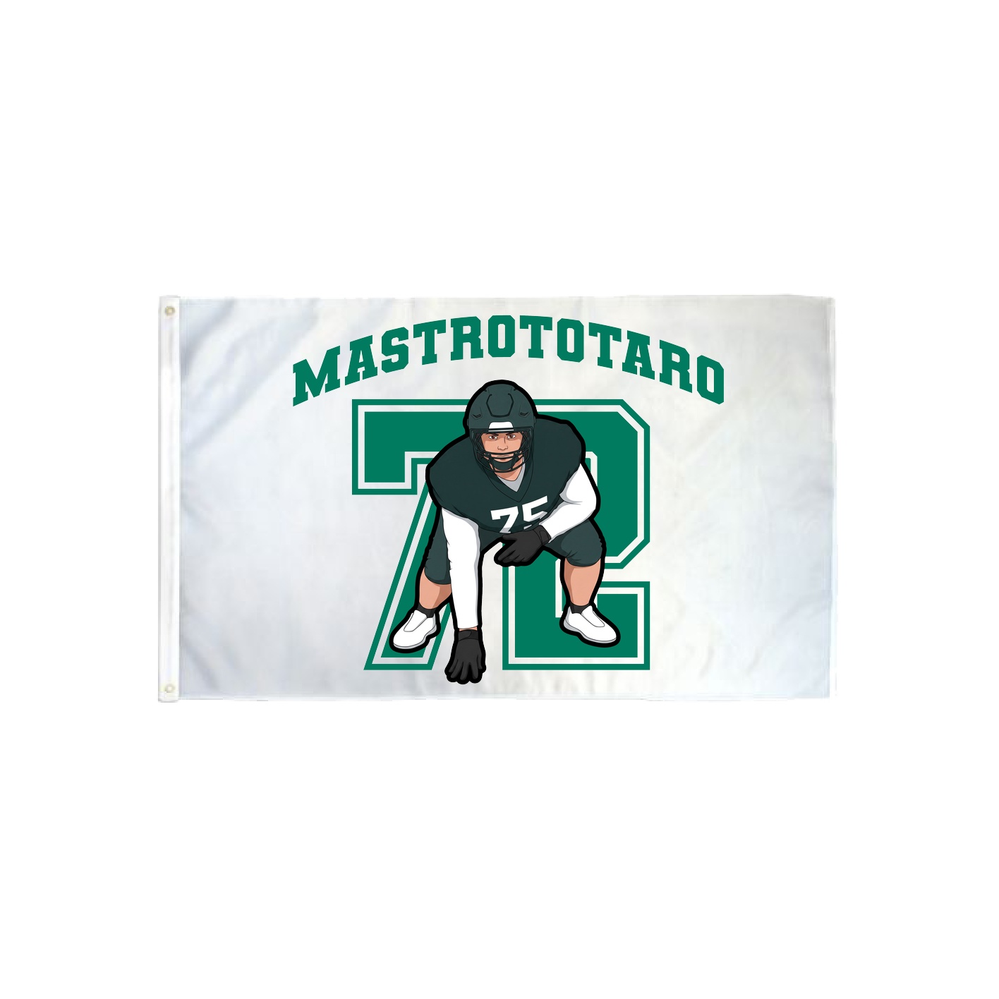 3x5 Flag — Number in Classic
