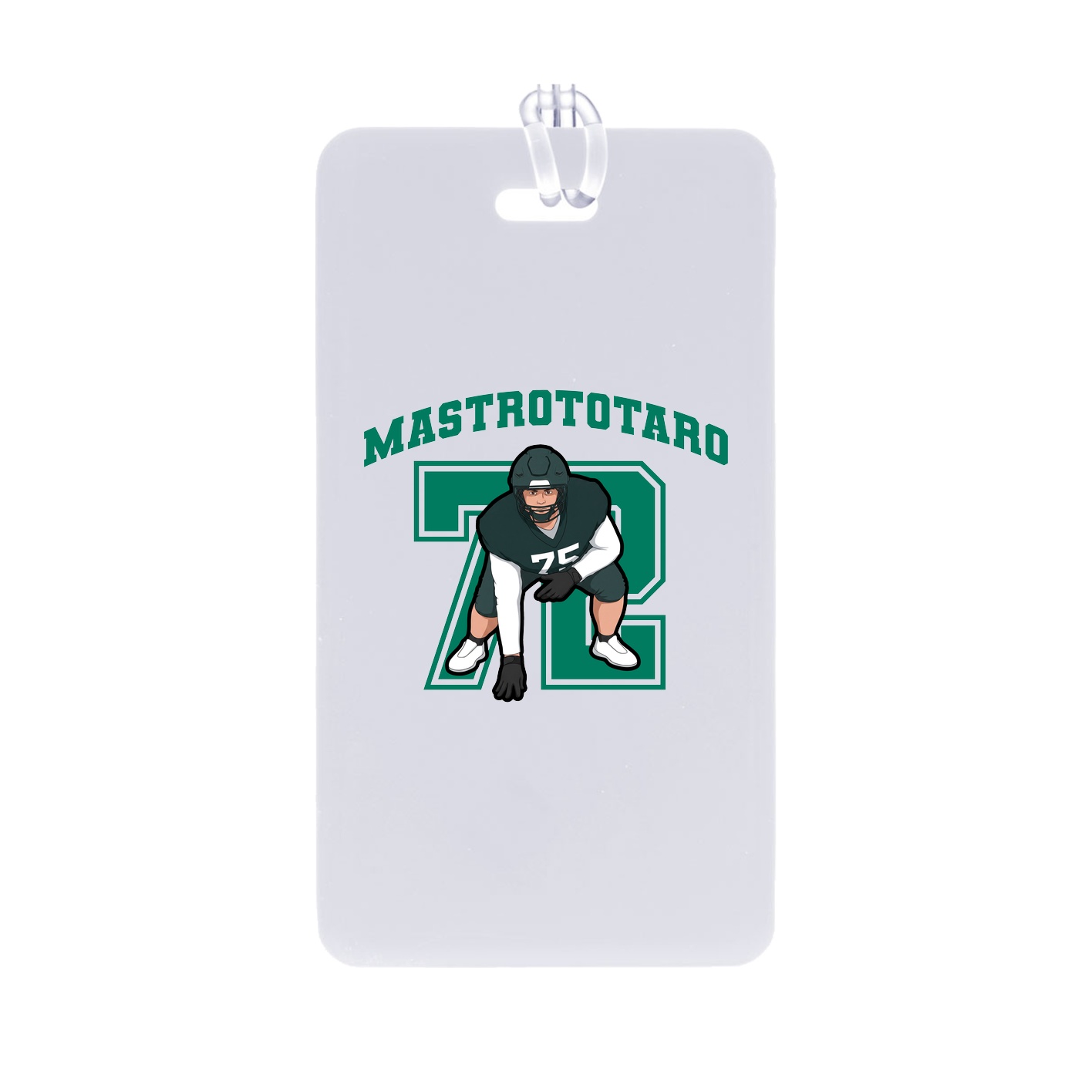 Bag Tag — Number in Classic
