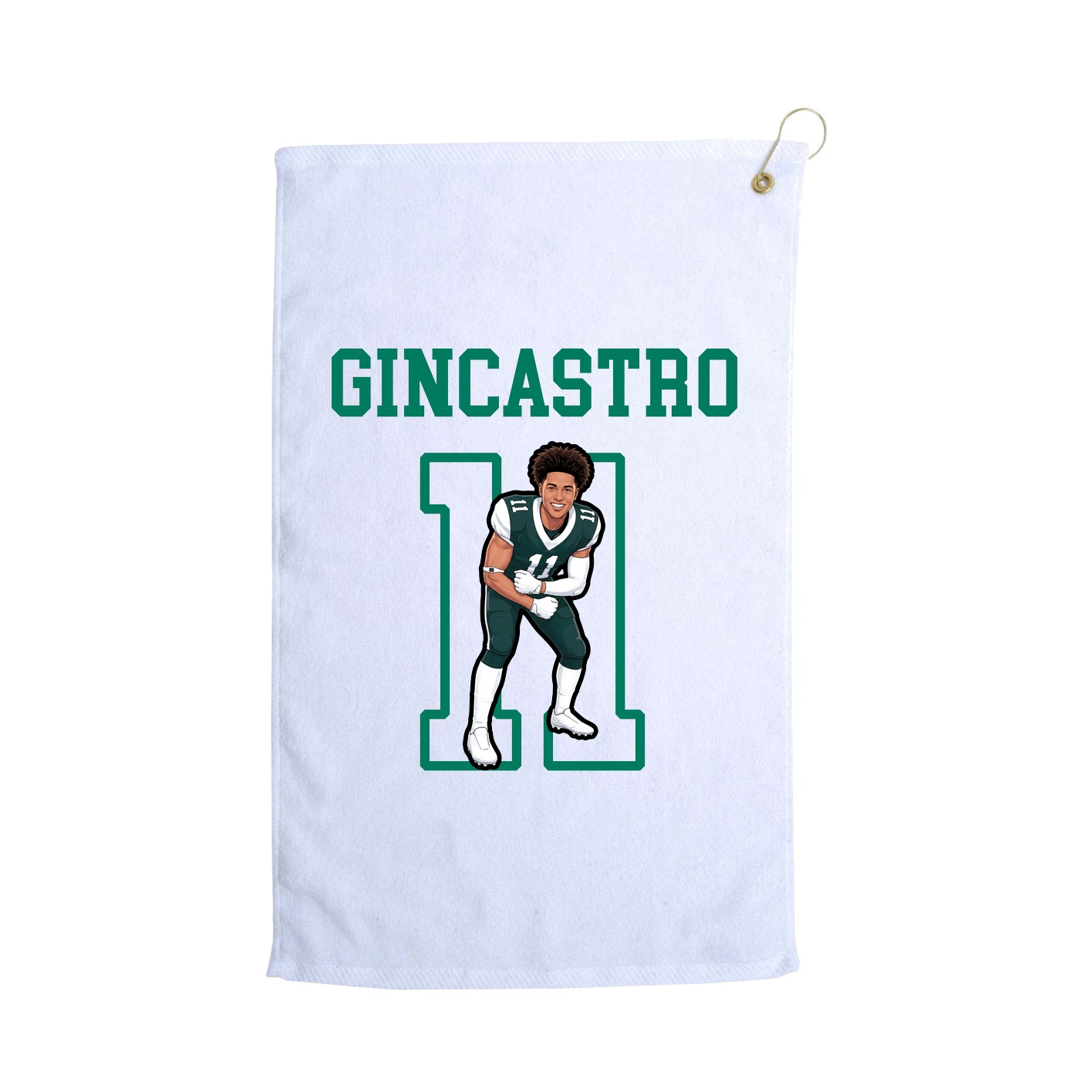 Golf Towel — Shirsey in White