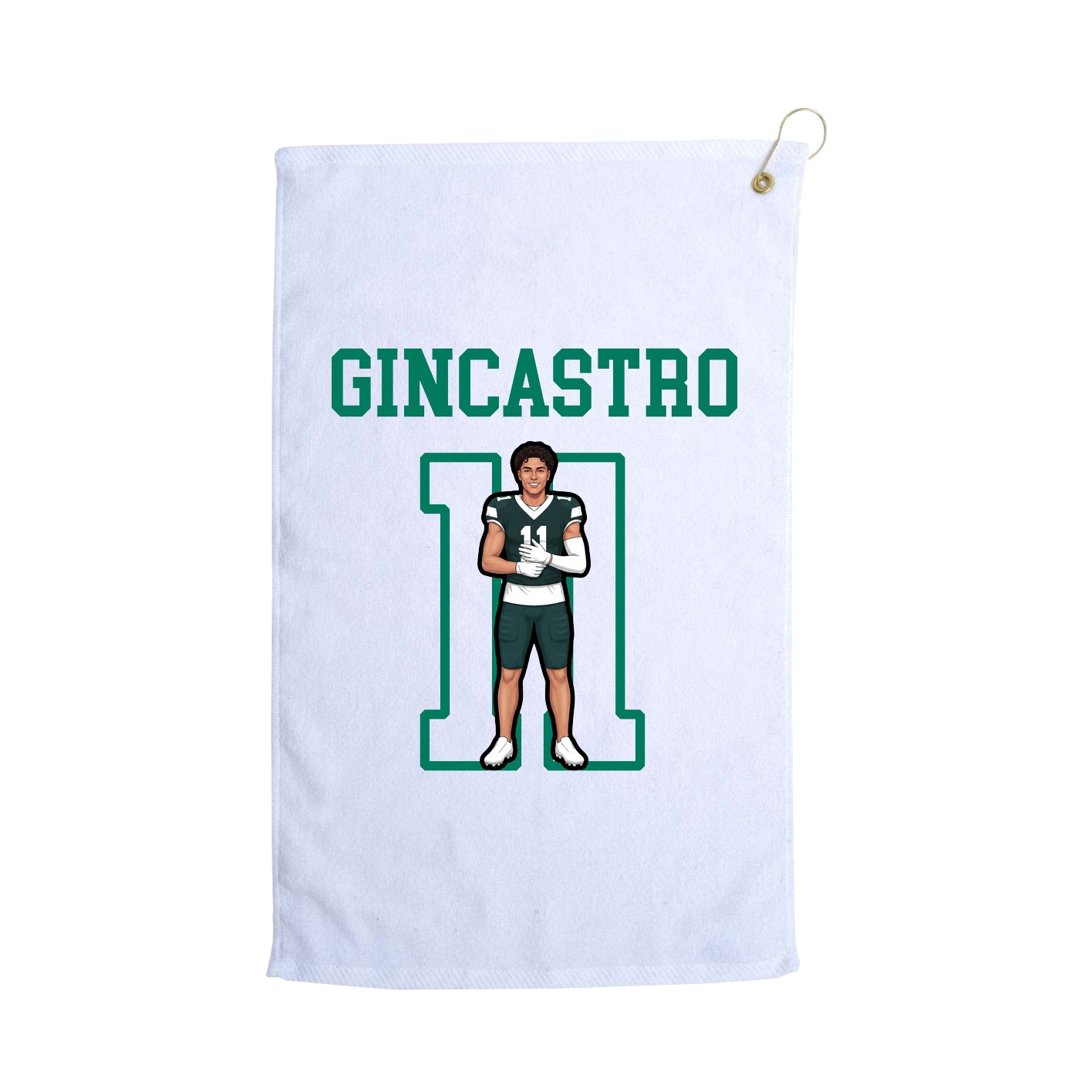 Golf Towel — Shirsey in White