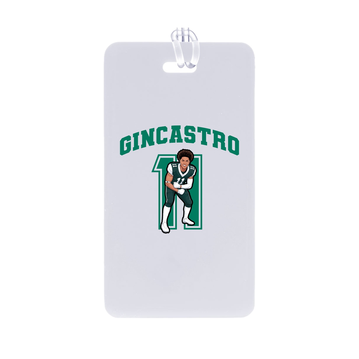 Bag Tag — Number in Classic