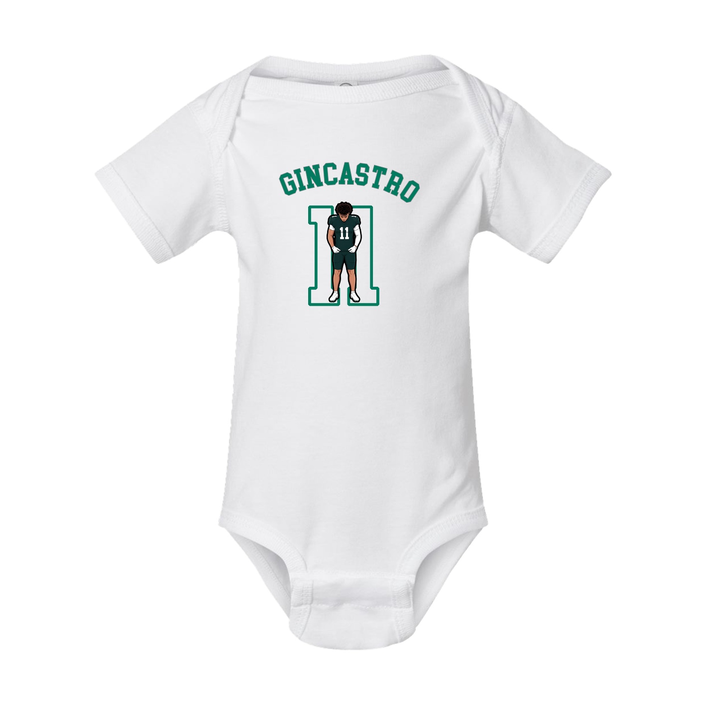 Baby Onesie — Shirsey Arch in White