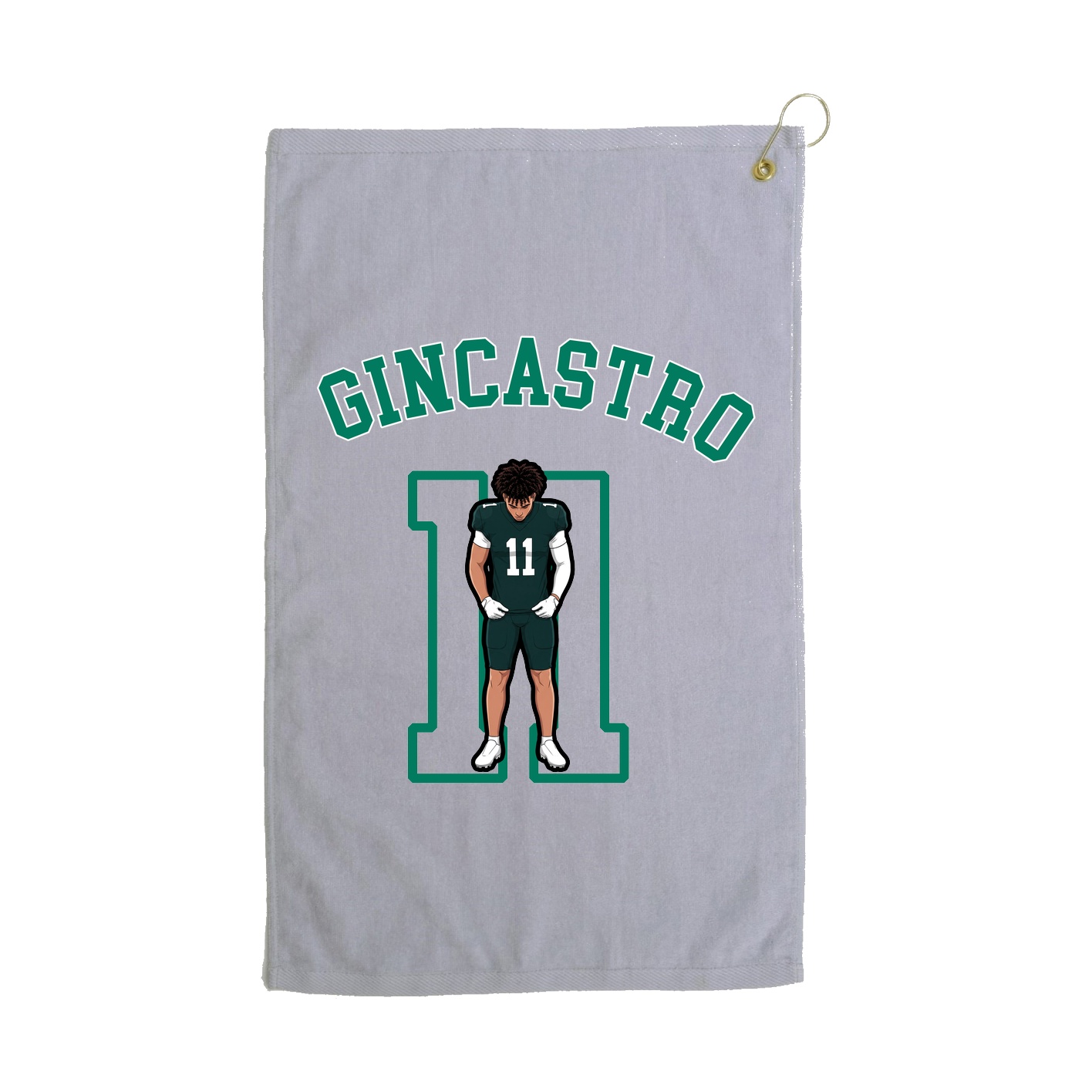 Golf Towel — Shirsey Arch in Grey