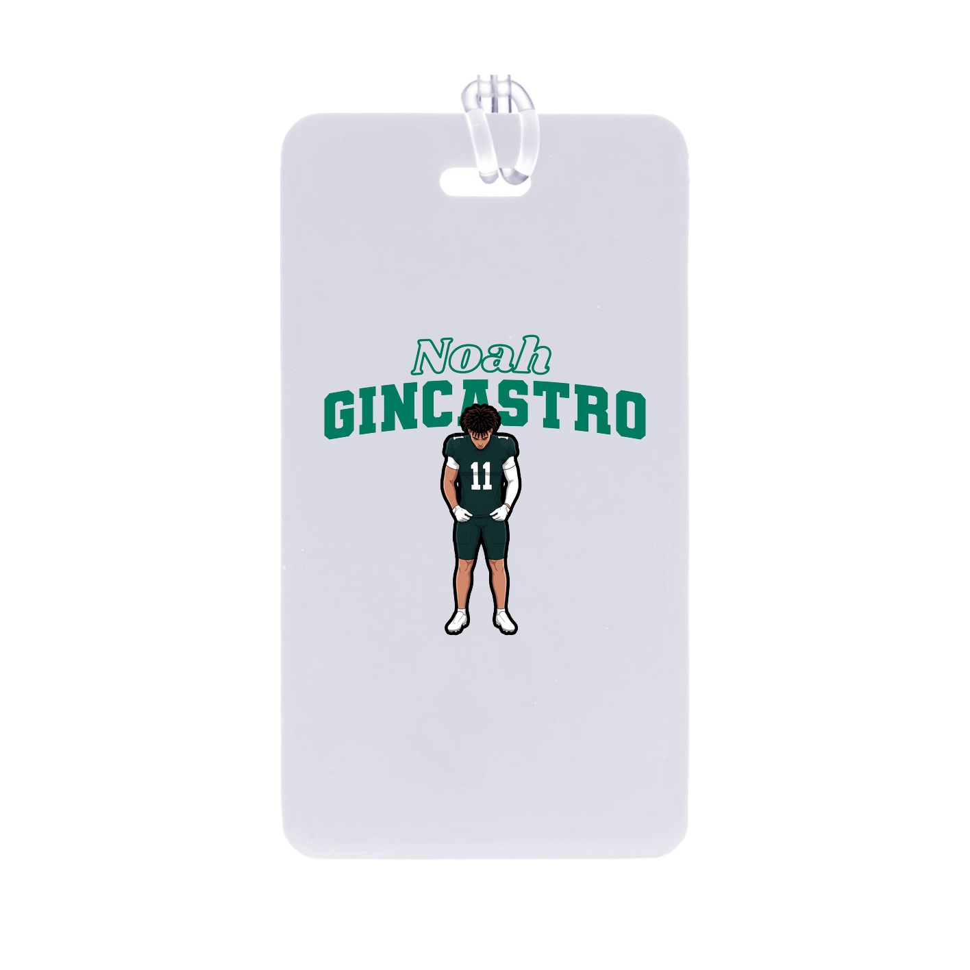 Bag Tag — Name Arch in Classic