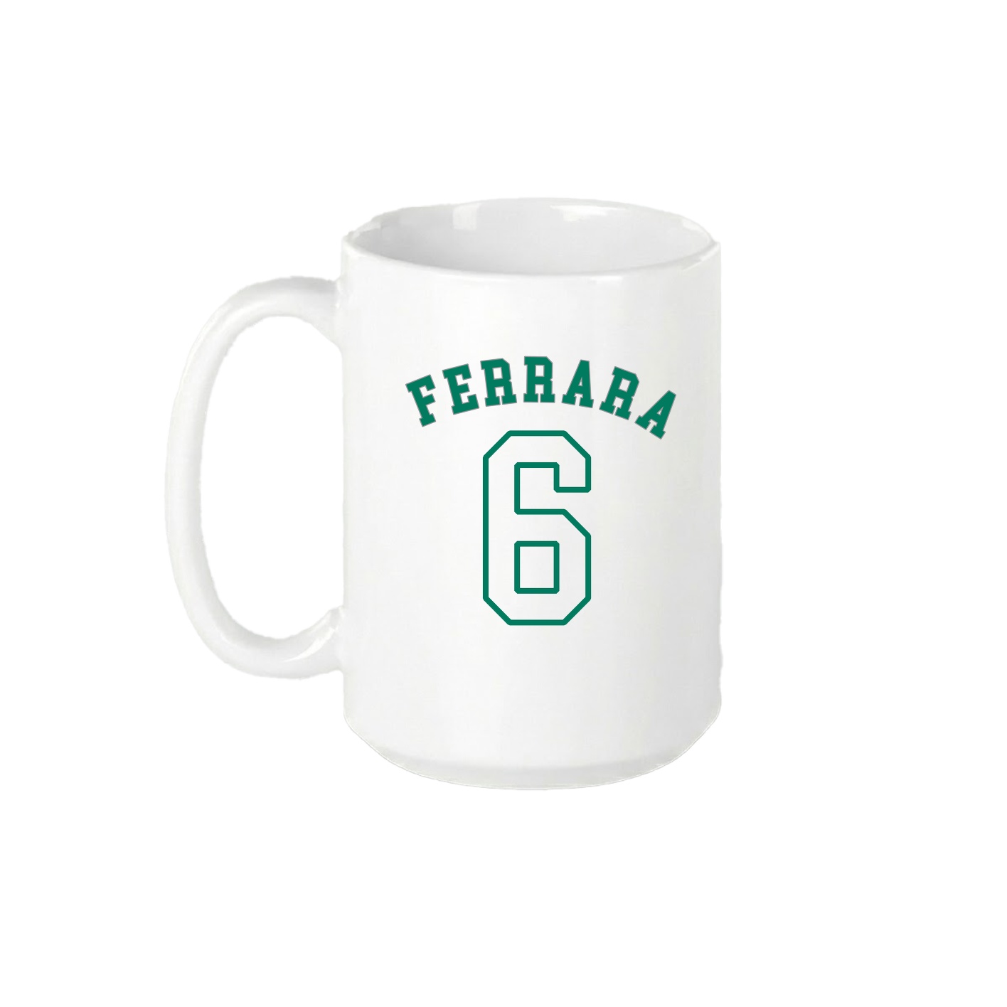 15oz Coffee Mug — Shirsey Arch in White