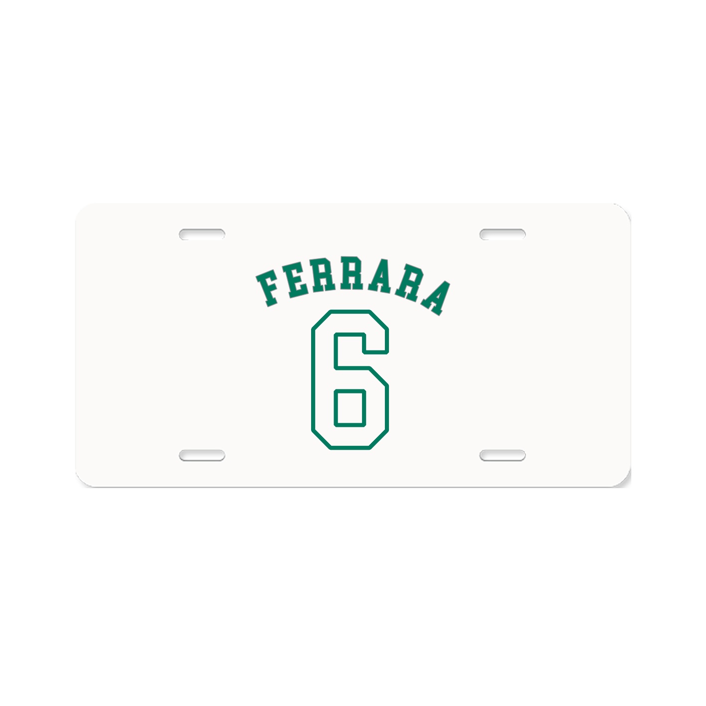 License Plate — Shirsey Arch in Classic