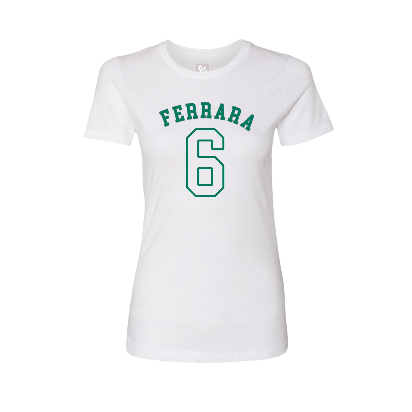 Womens Tee — Shirsey Arch in White