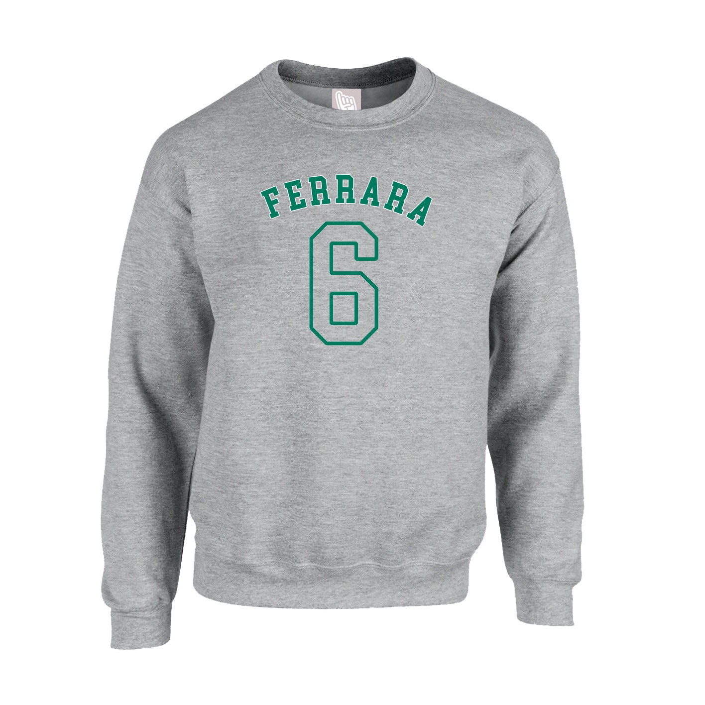 Fleece Crew — Shirsey Arch in Grey