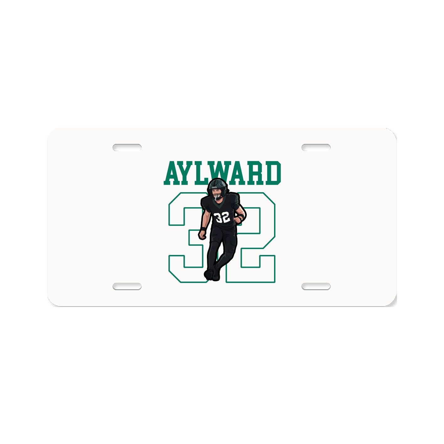 License Plate — Shirsey in Classic