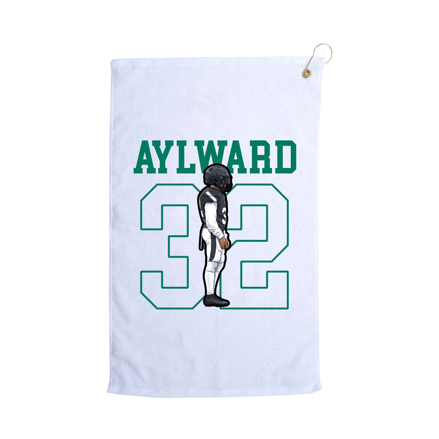 Golf Towel — Shirsey in White