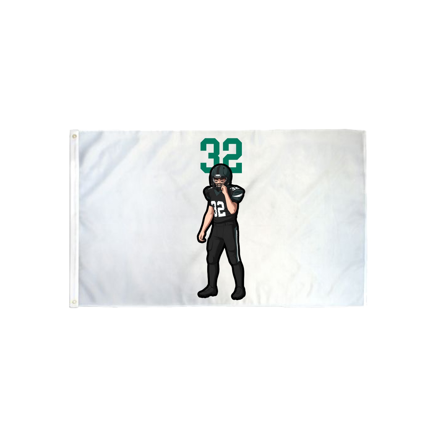 3x5 Flag — Number Top in Classic