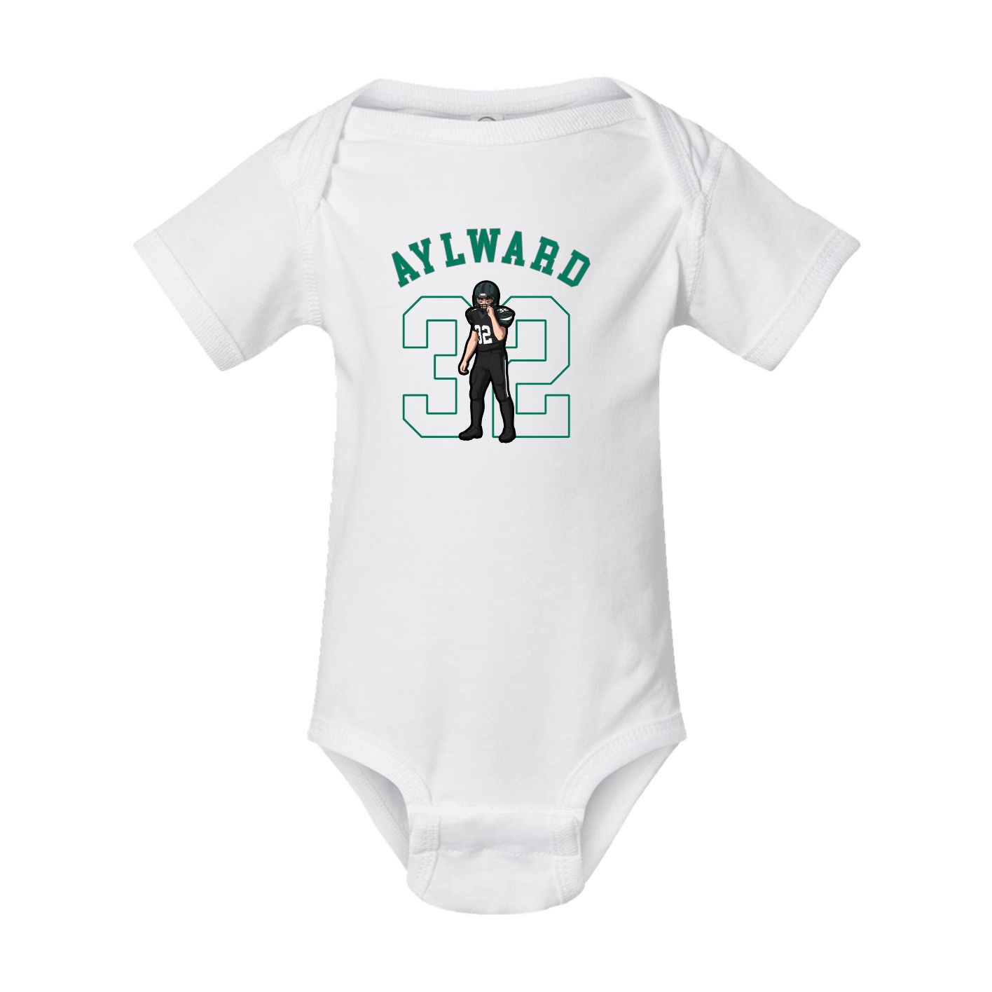 Baby Onesie — Shirsey Arch in White
