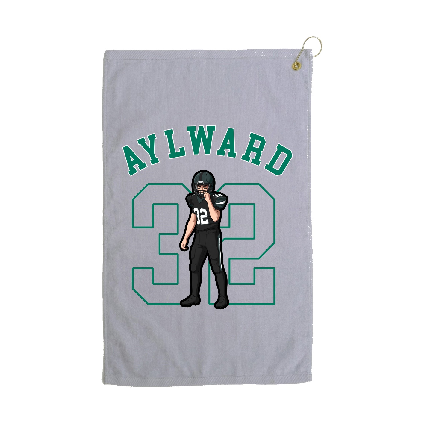 Golf Towel — Shirsey Arch in Grey