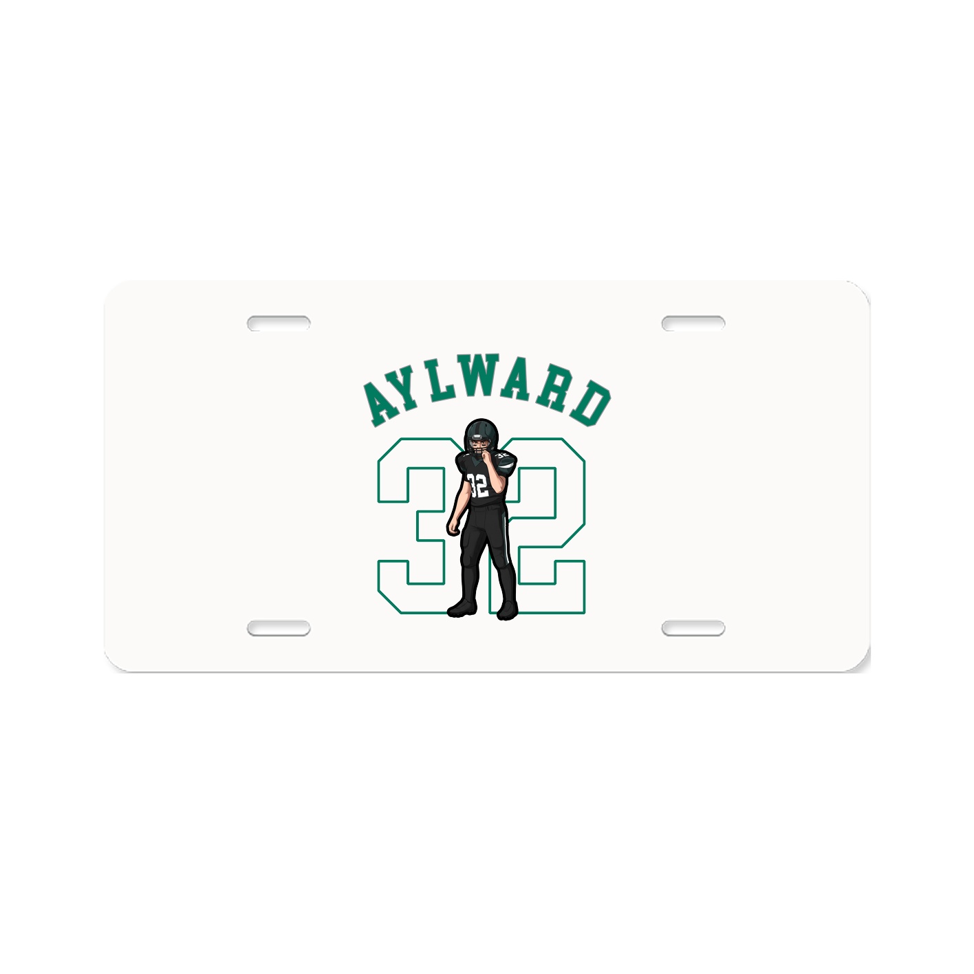 License Plate — Shirsey Arch in Classic