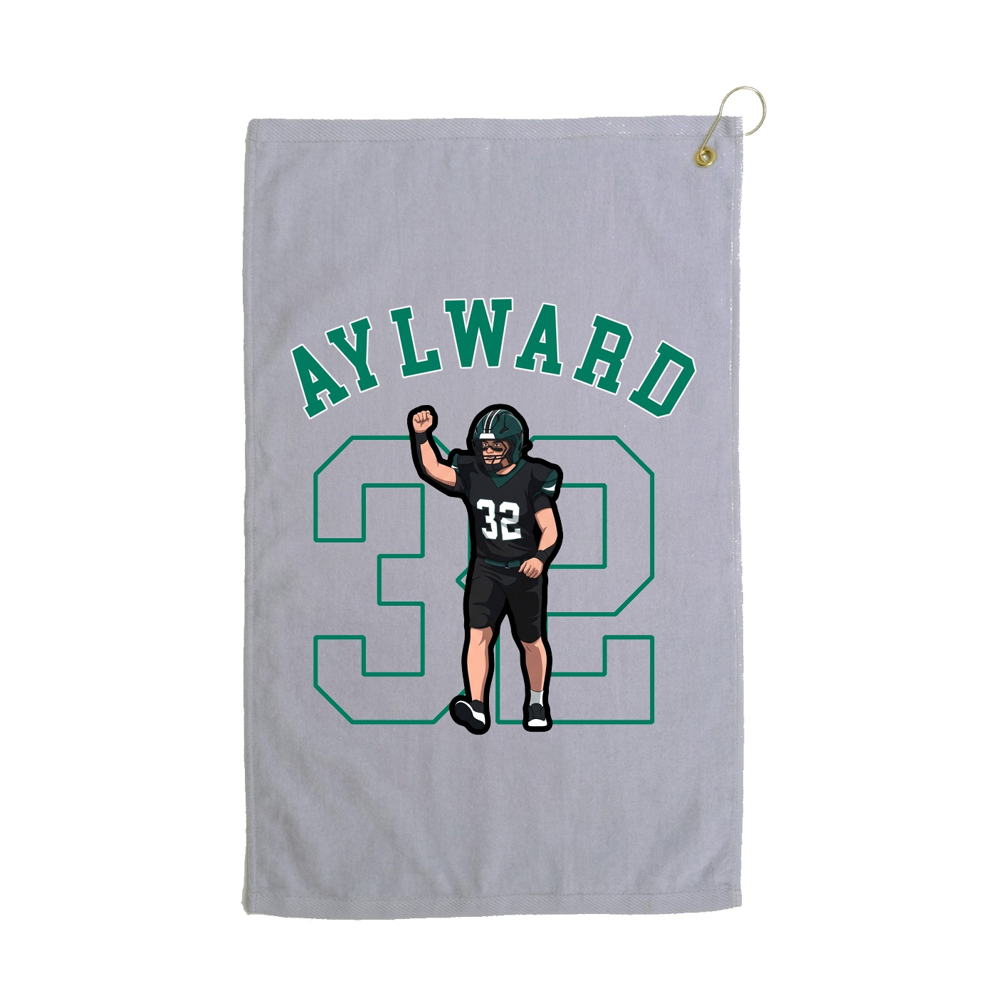 Golf Towel — Shirsey Arch in Grey