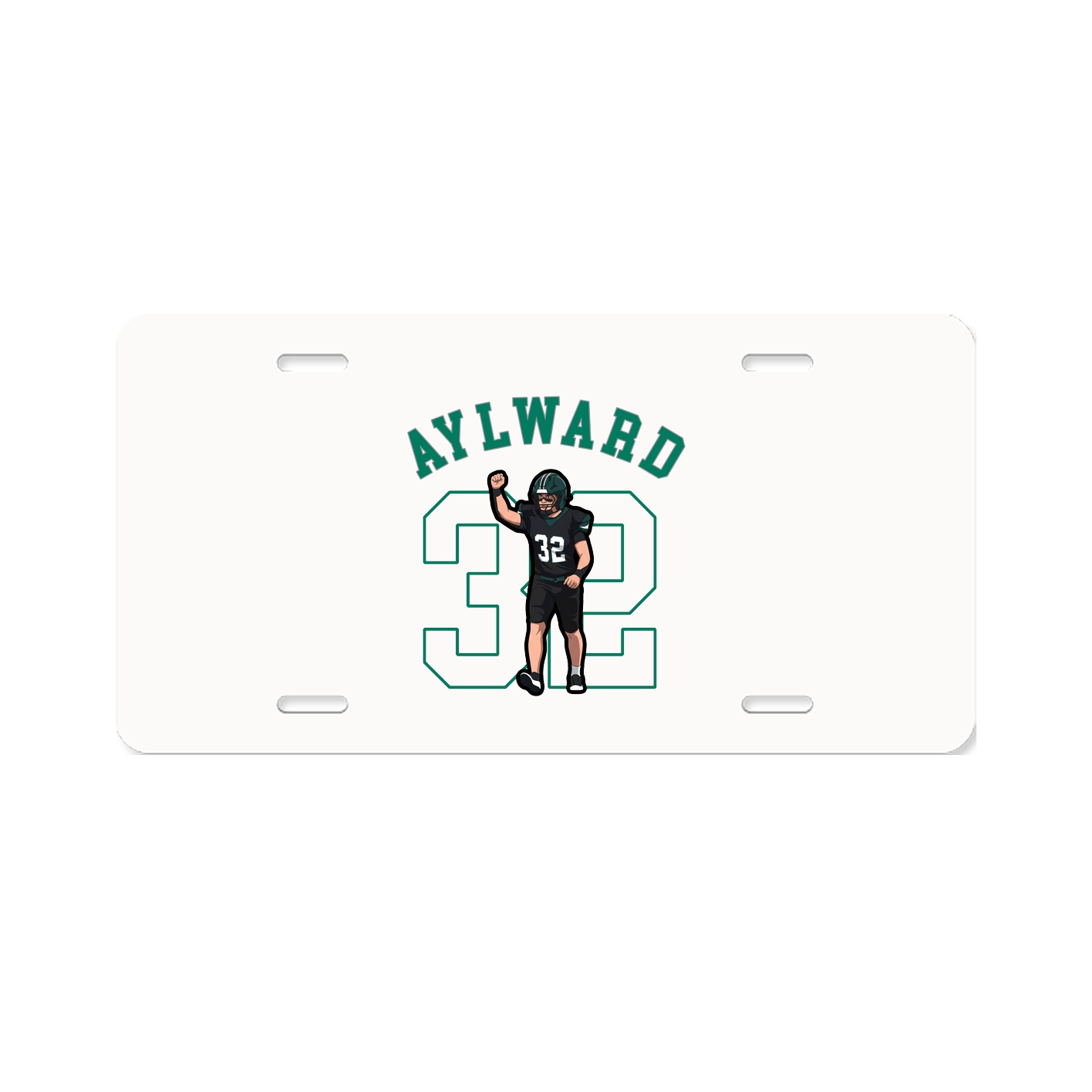 License Plate — Shirsey Arch in Classic