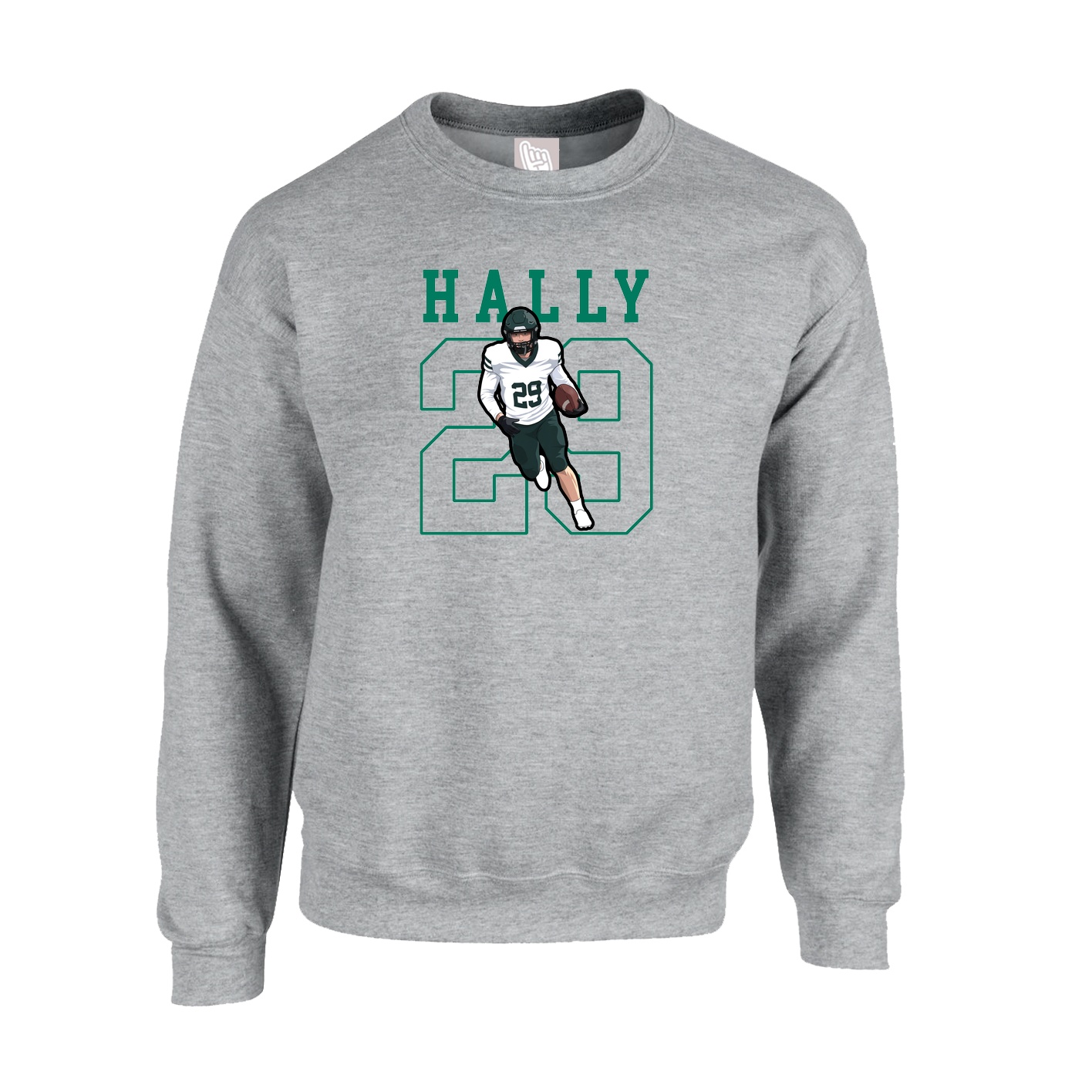 Fleece Crew — Shirsey in Grey