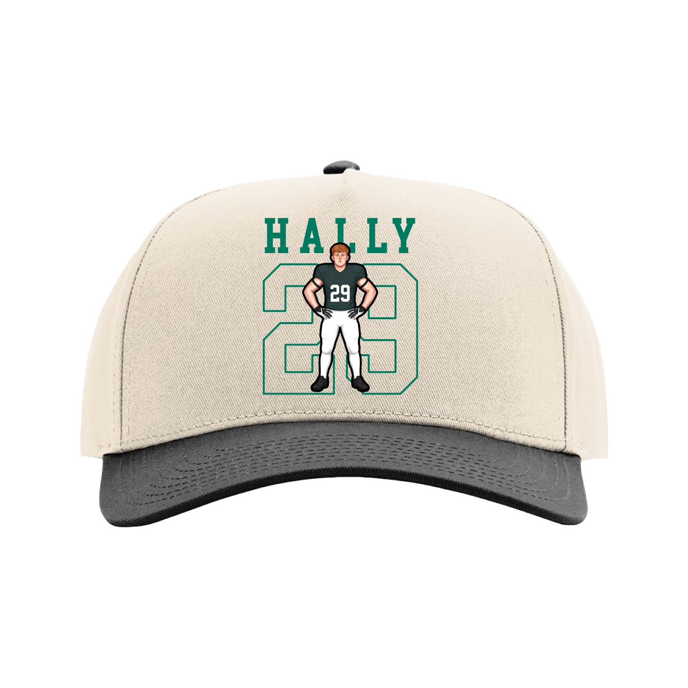 Full Fabric Five-Panel Champ Cap