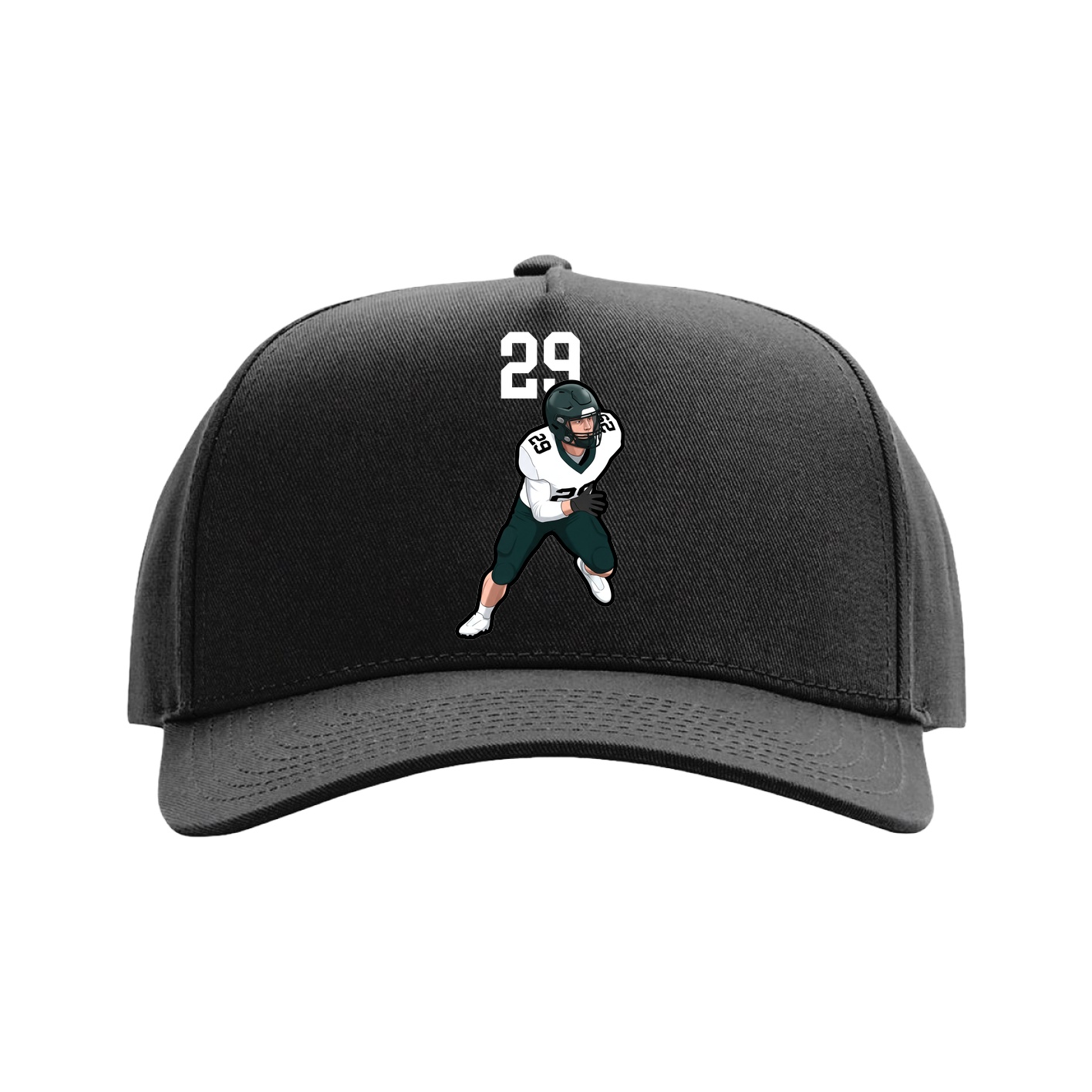 Full Fabric Five-Panel Champ Cap