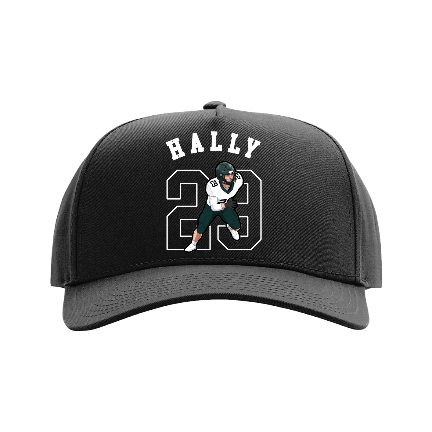 Full Fabric Five-Panel Champ Cap