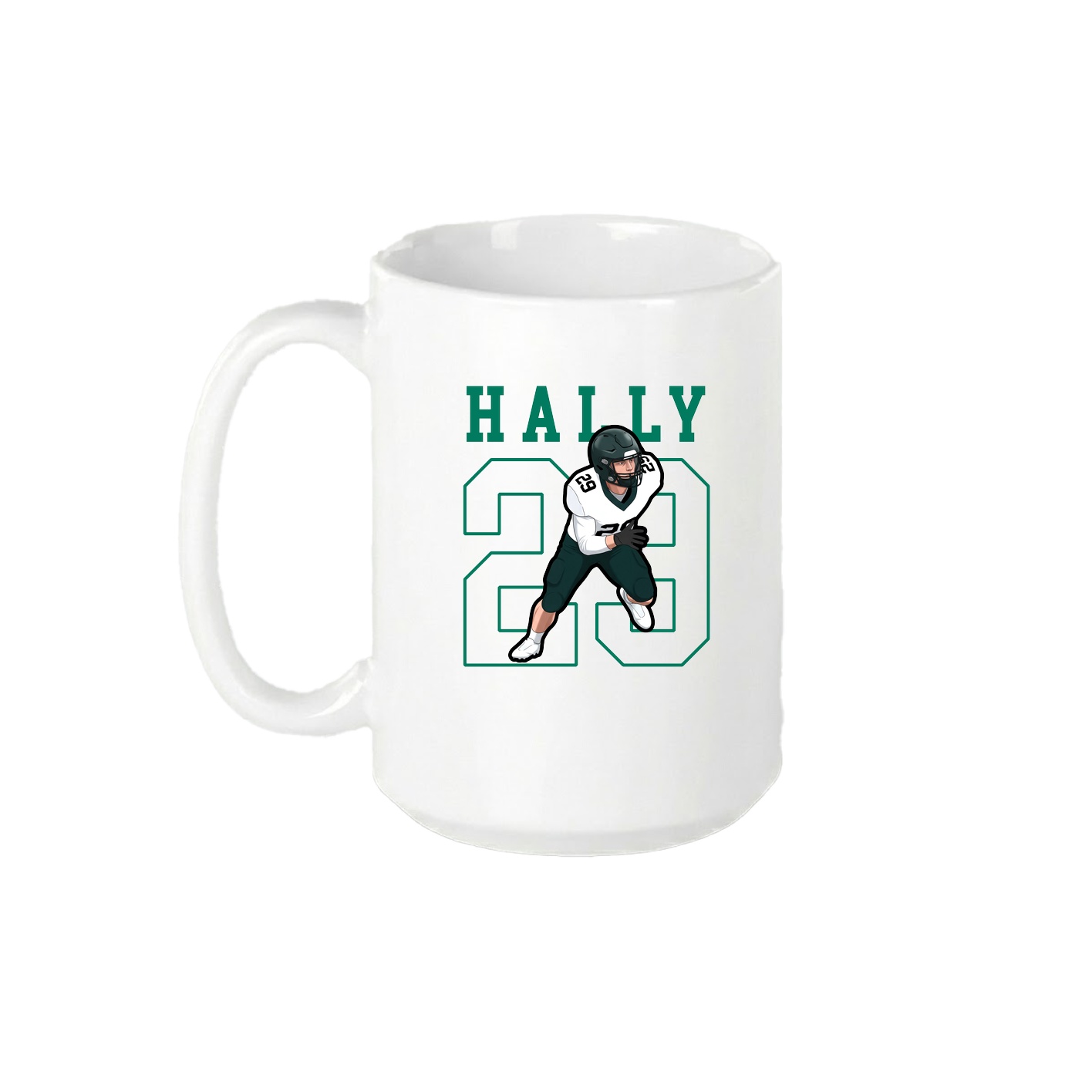 15oz Coffee Mug — Shirsey in White