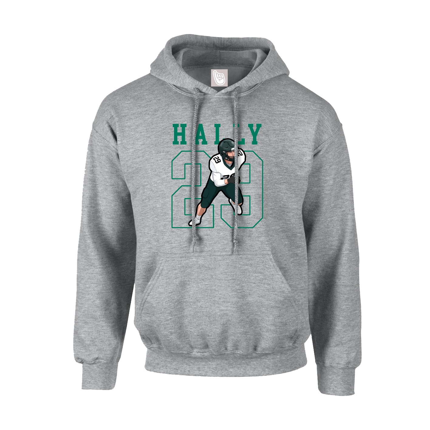 Hoodie — Shirsey in Grey