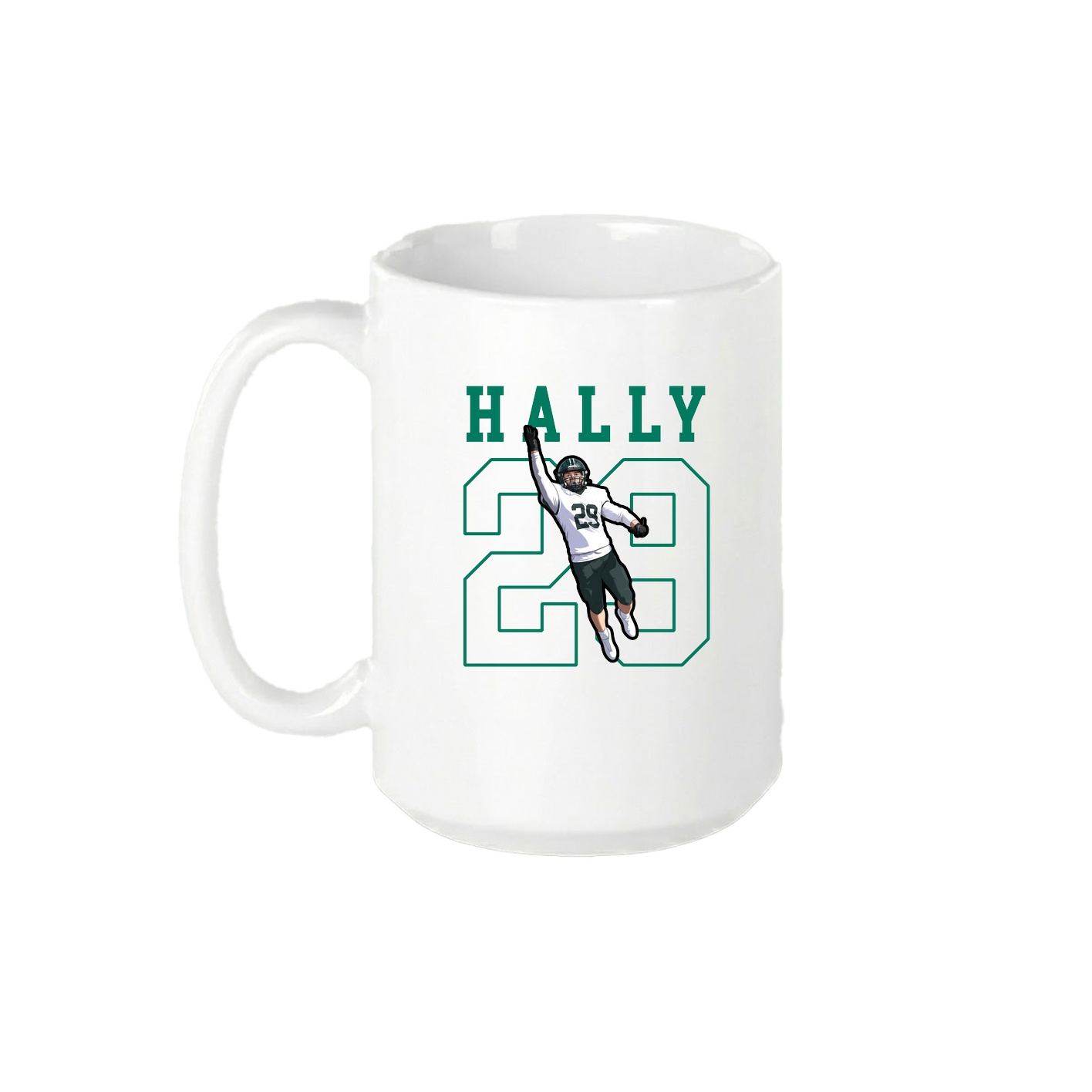 15oz Coffee Mug — Shirsey in White