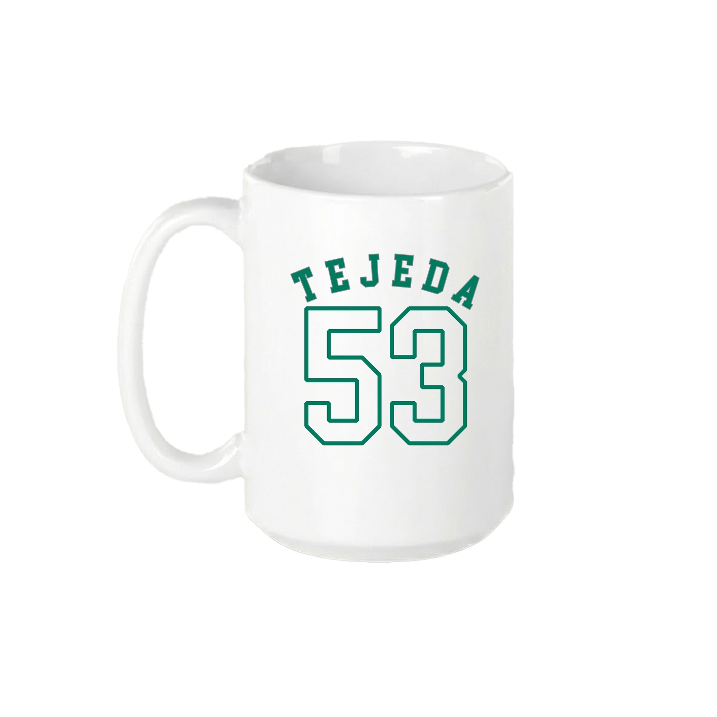 15oz Coffee Mug — Shirsey Arch in White