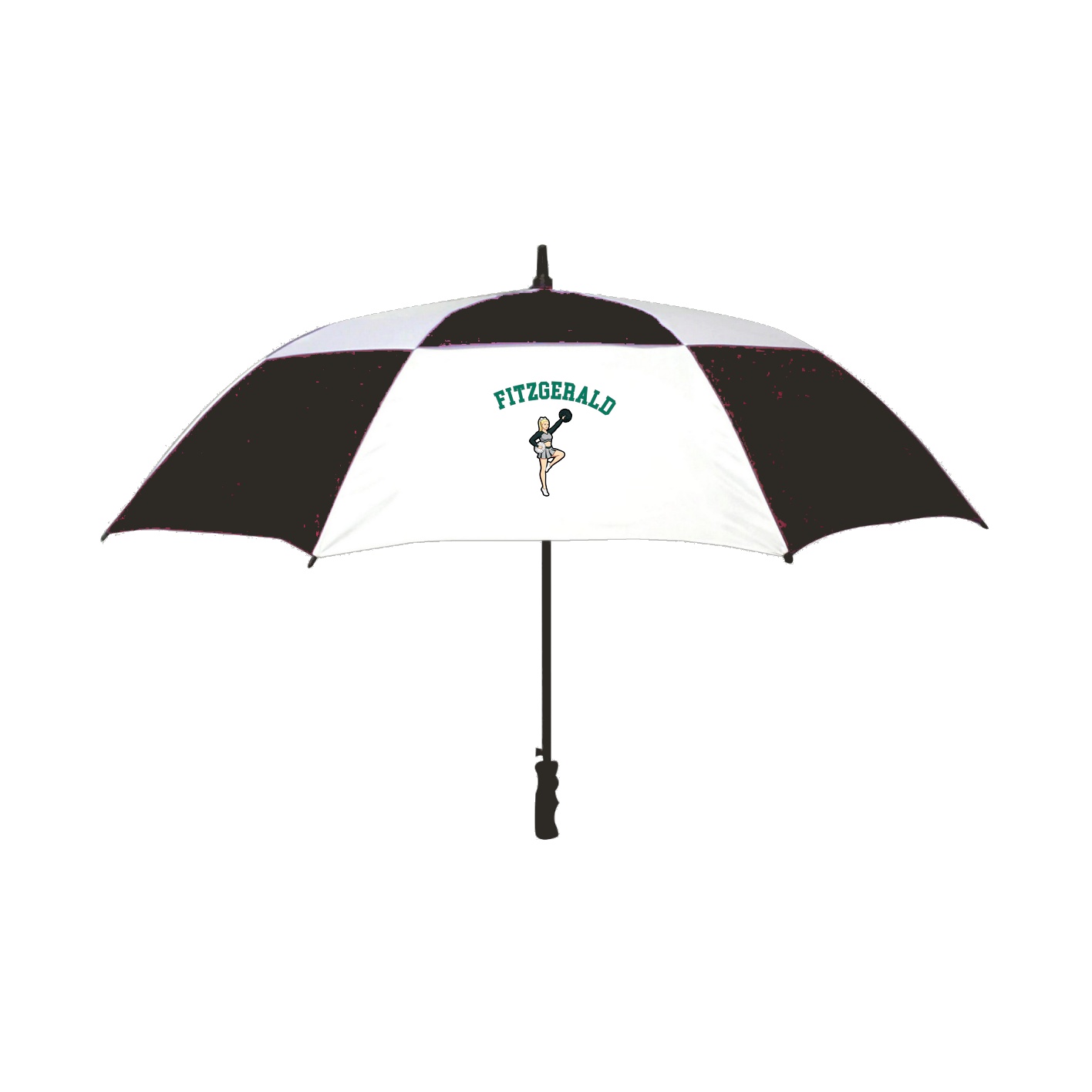 Golf Umbrella — Shirsey Arch in Black