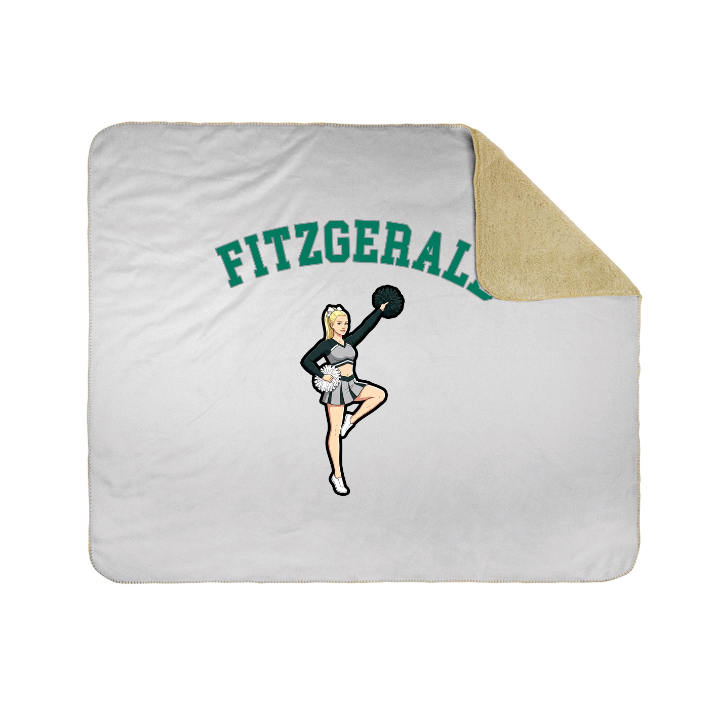 Throw Blanket — Shirsey Arch in White