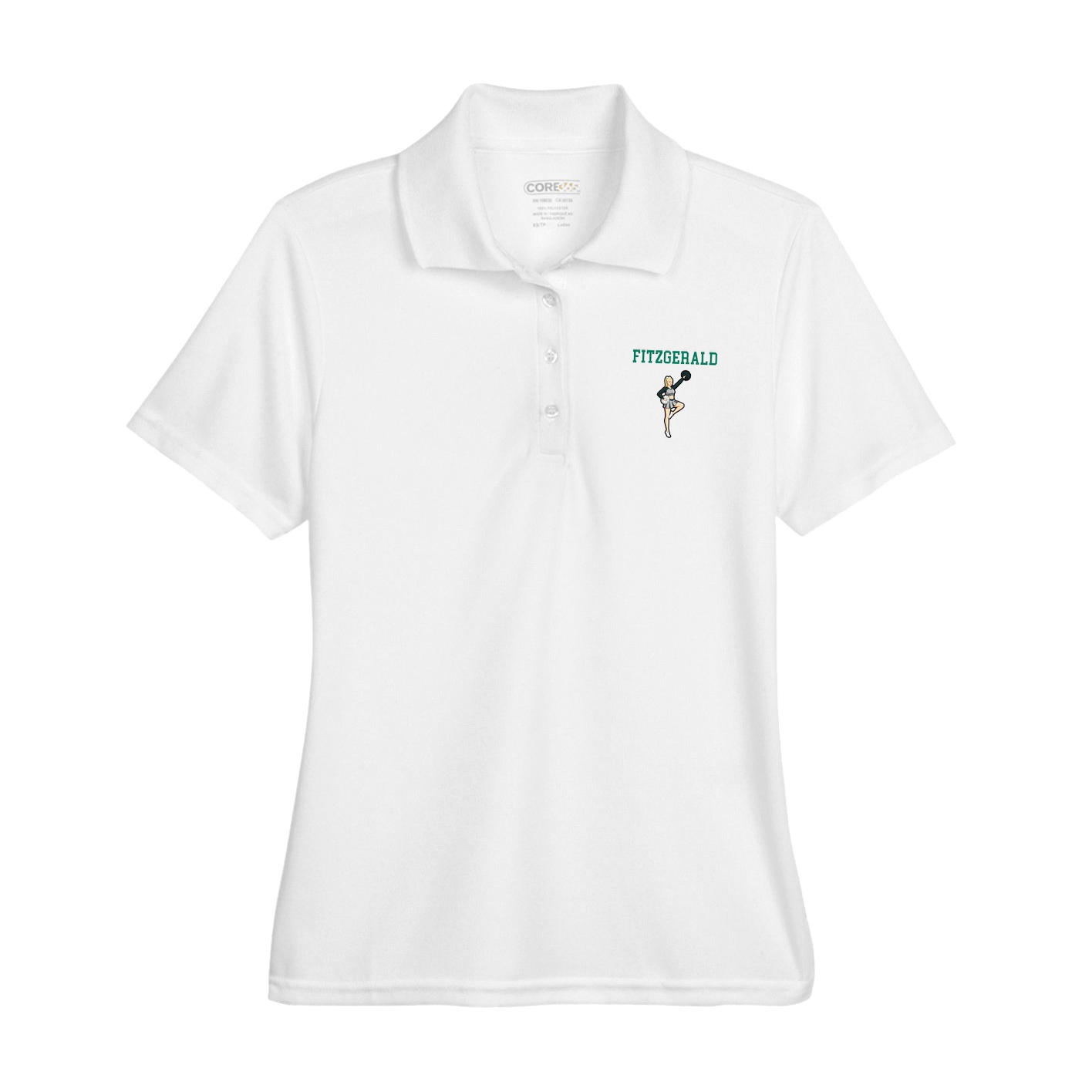Womens Performance Polo — Shirsey in White