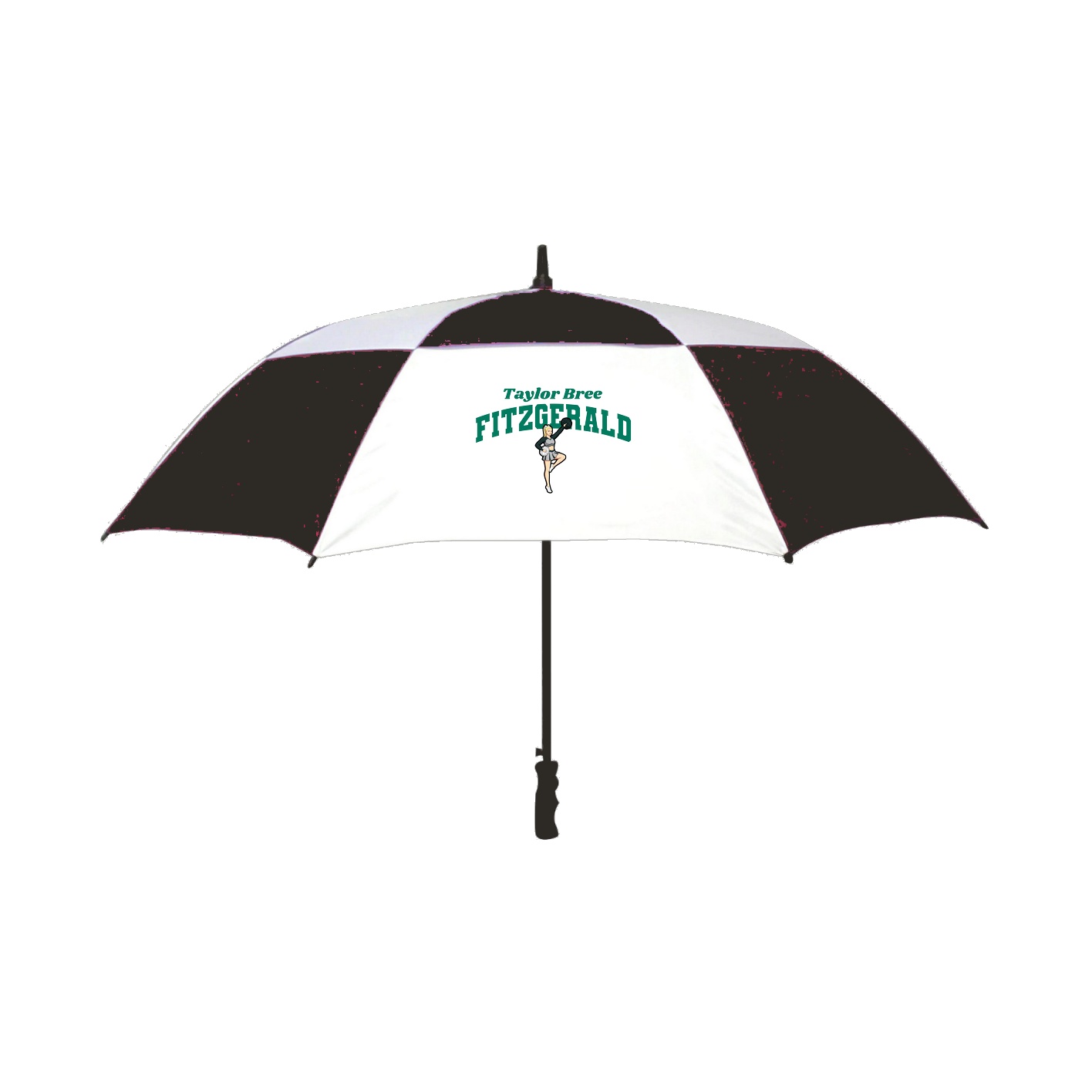 Golf Umbrella — Signature Arch in Black
