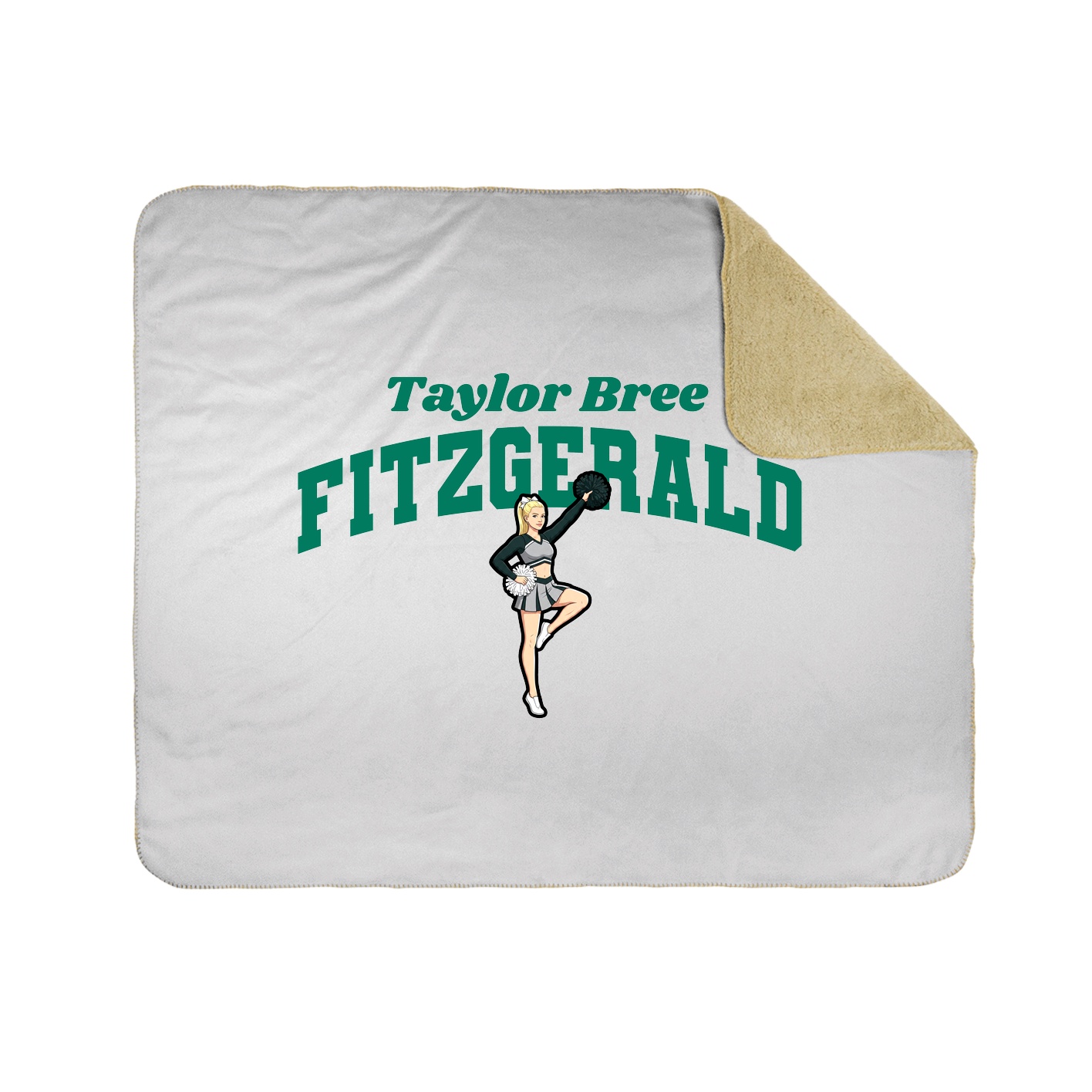 Throw Blanket — Signature Arch in White