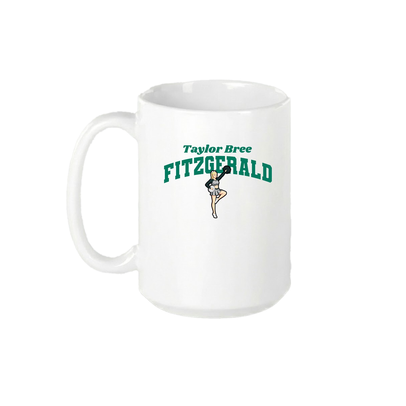 15oz Coffee Mug — Signature Arch in White