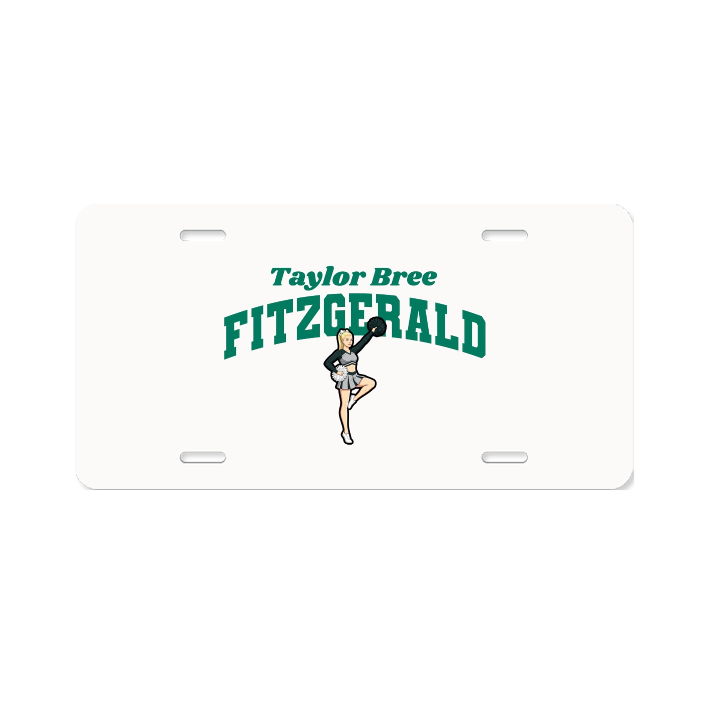 License Plate — Signature Arch in Classic