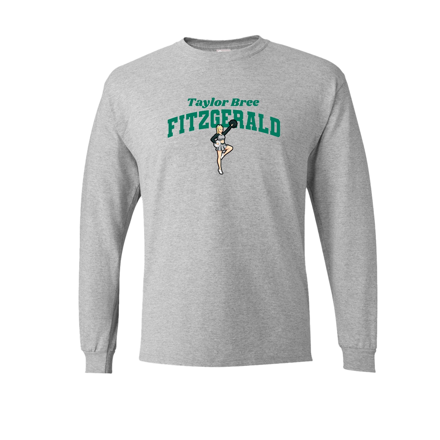 Long Sleeve Tee — Signature Arch in Grey