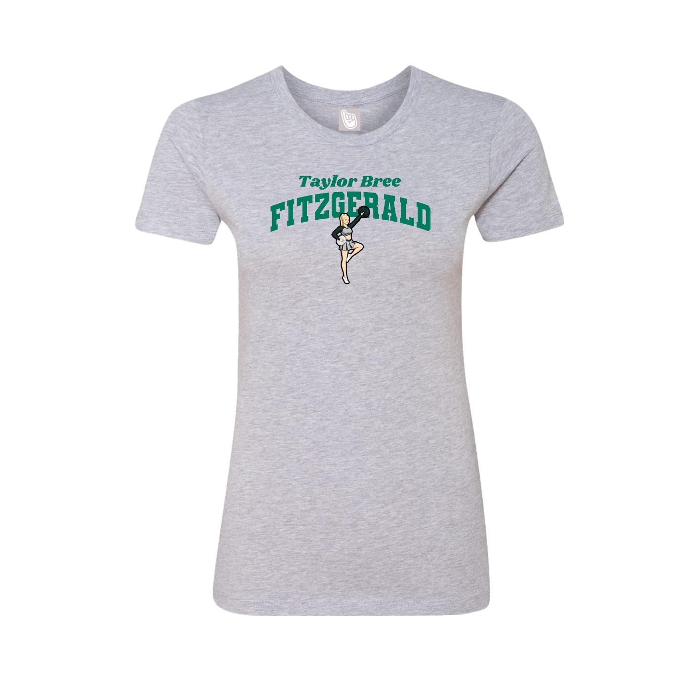 Womens Tee — Signature Arch in Grey