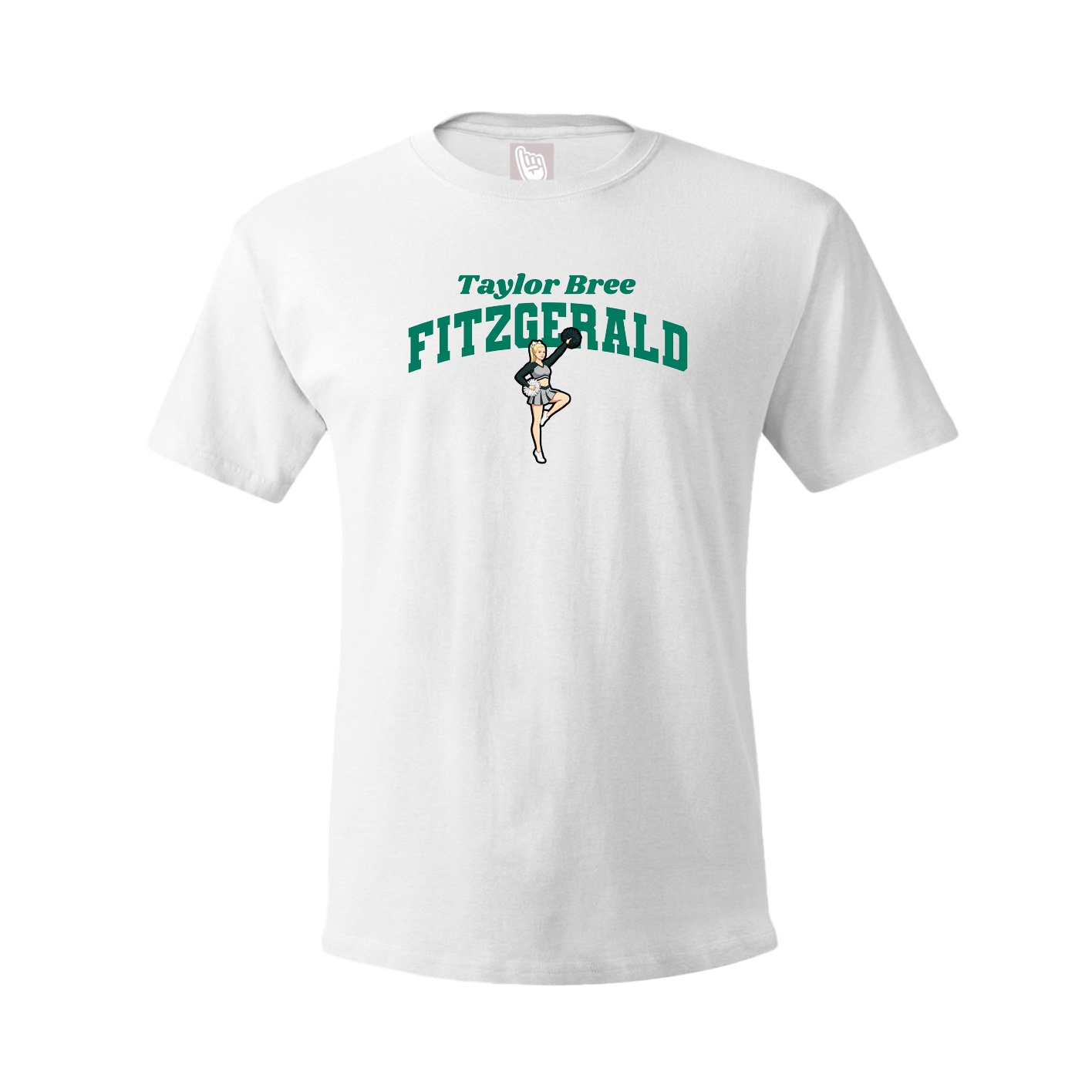 Youth Tee — Signature Arch in White