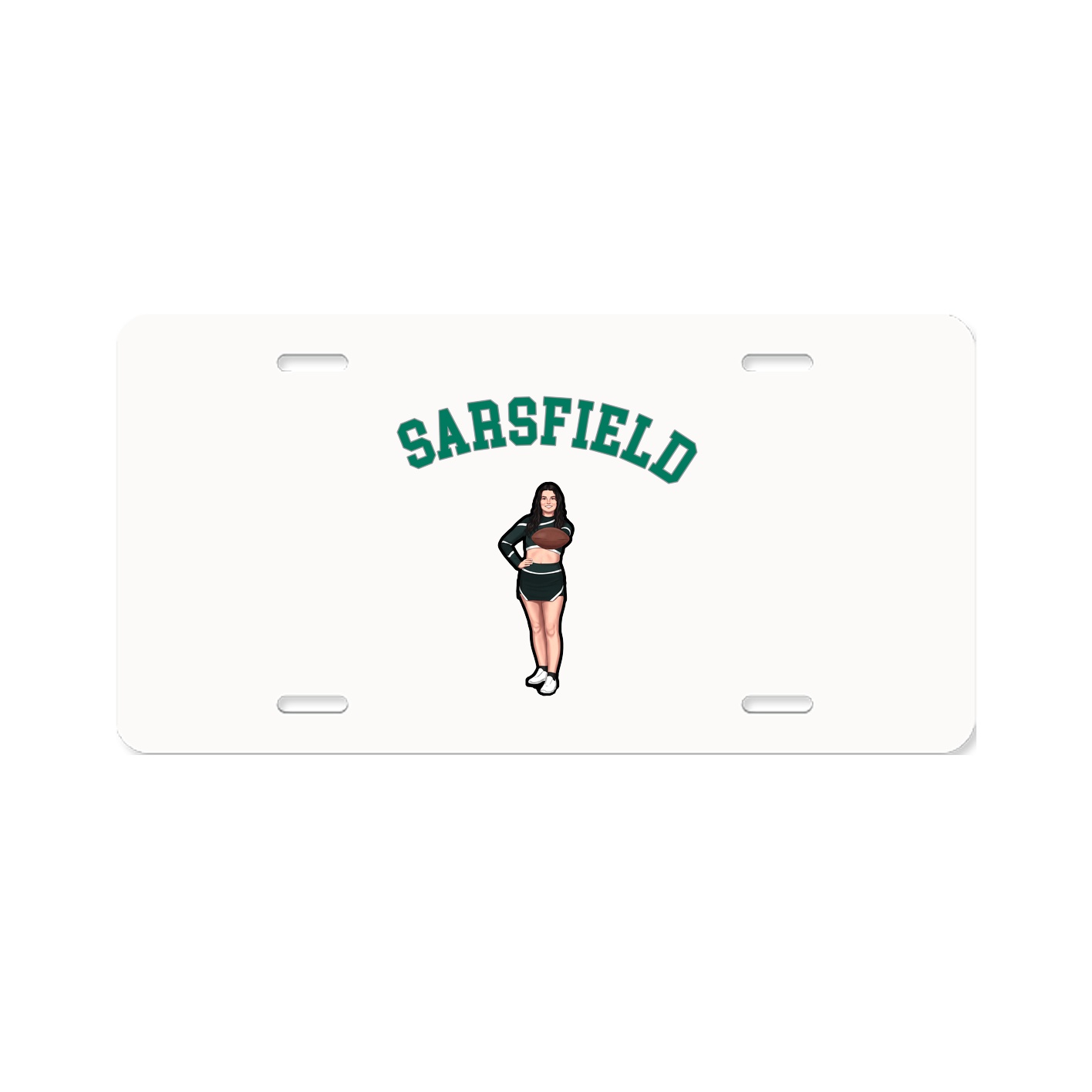 License Plate — Shirsey Arch in Classic