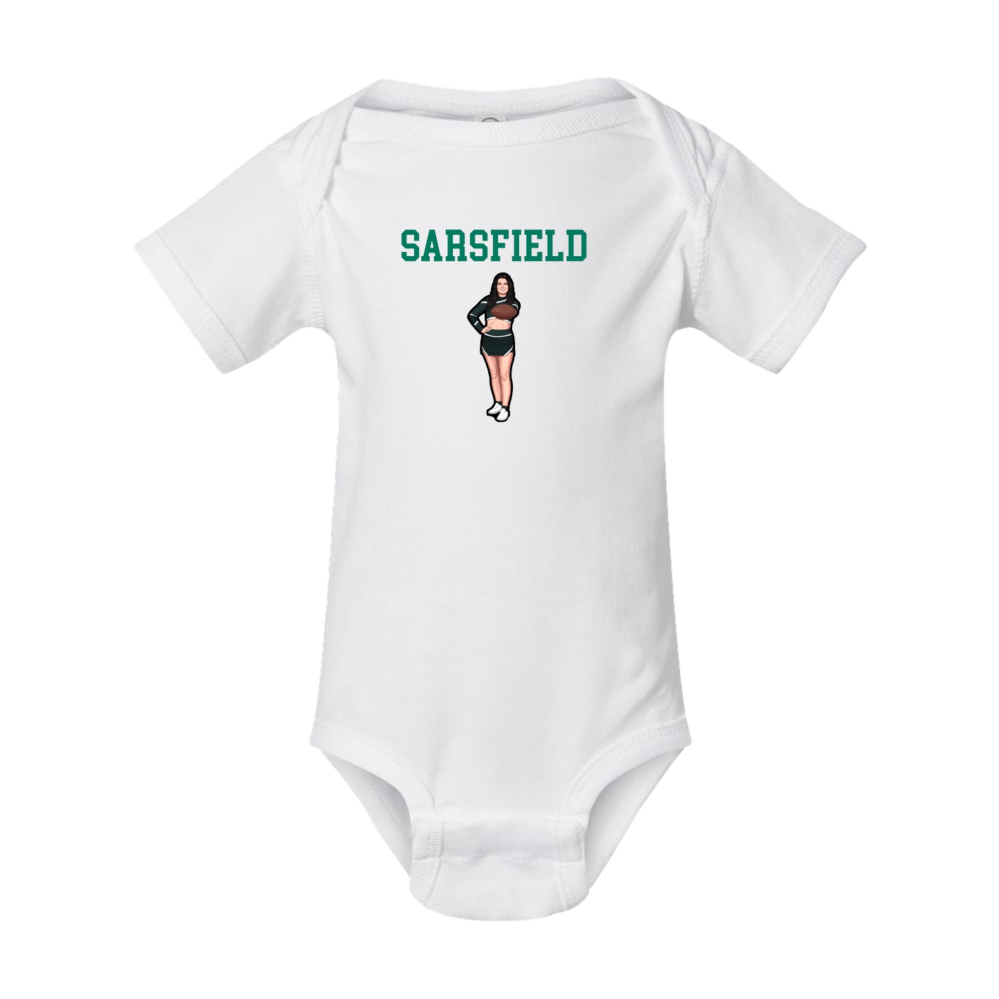 Baby Onesie — Shirsey in White